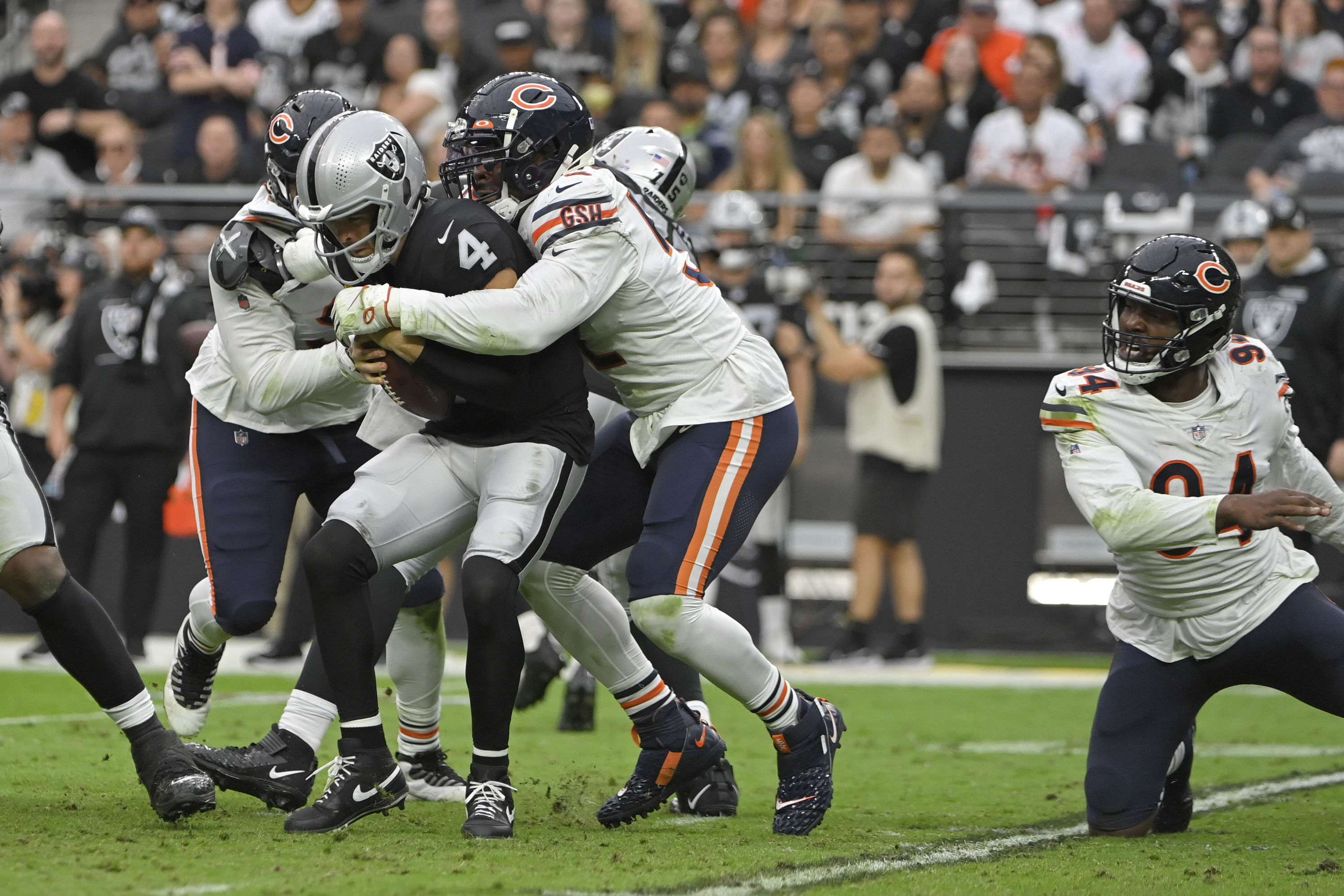 Week 5 photos: Chicago Bears win 20-9 against Las Vegas Raiders