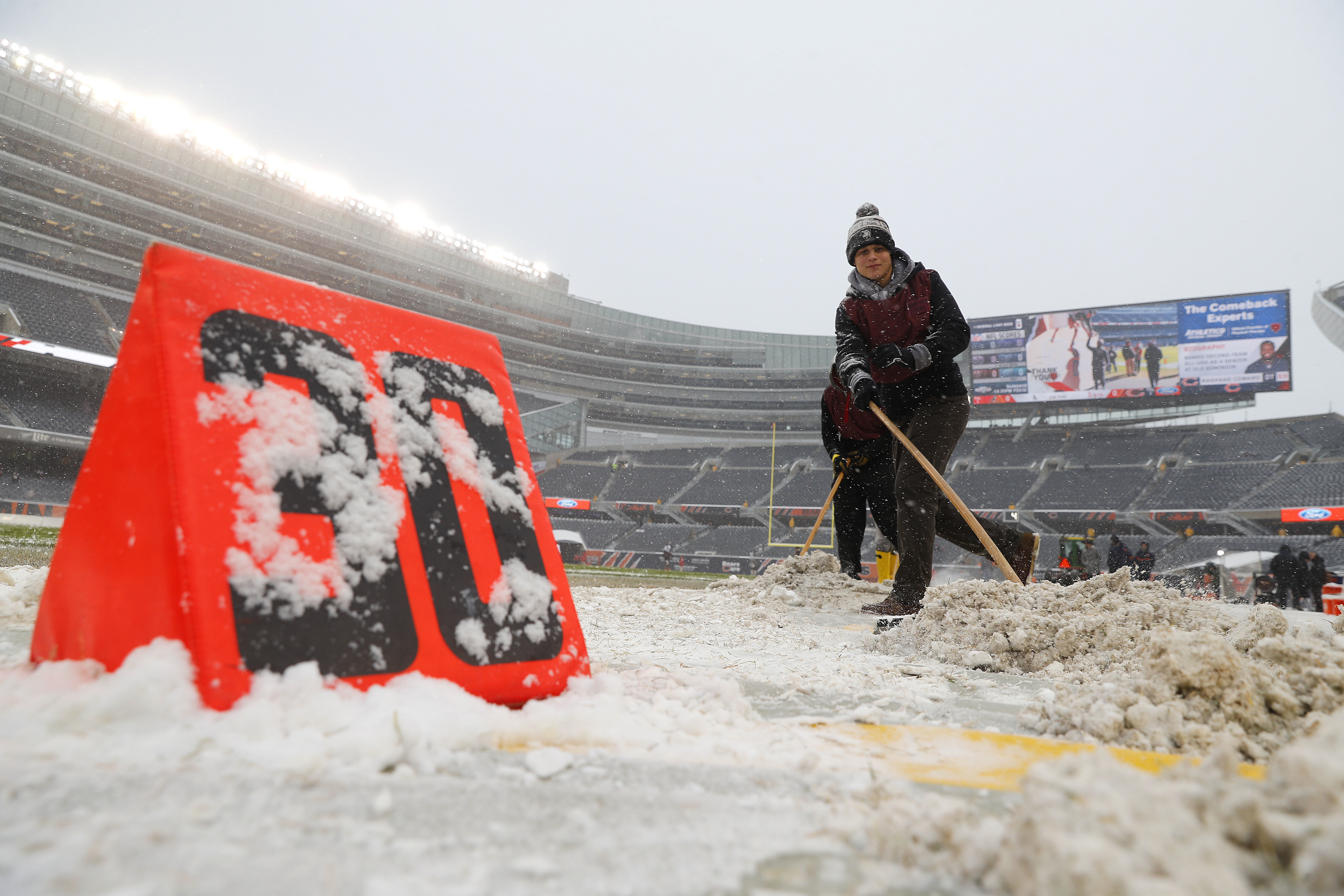 Bears preparing for bitter cold Saturday at Soldier Field