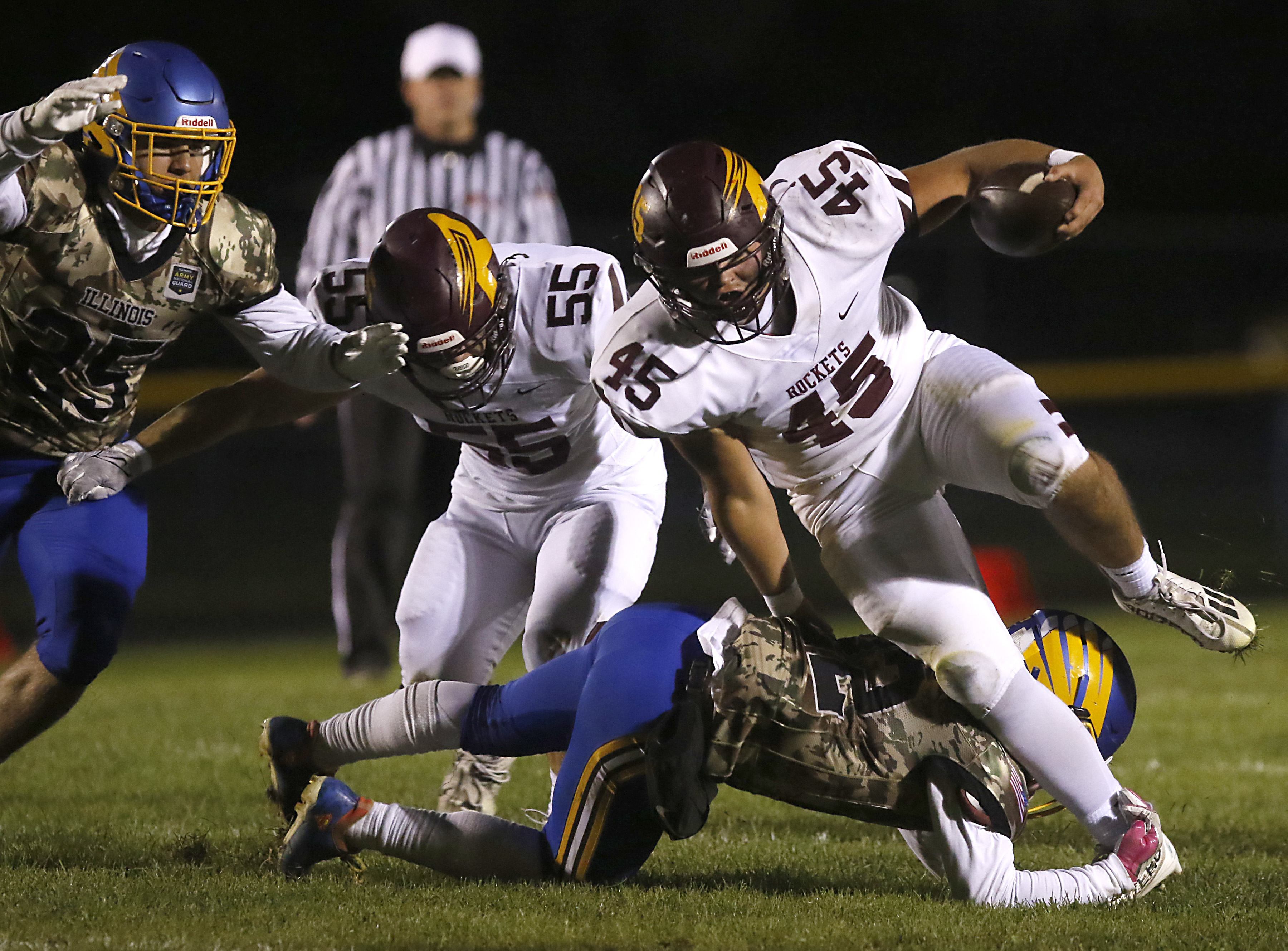 York VS Minooka IHSA High School Football Playoffs, Round 1 