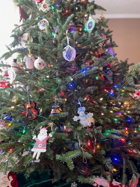CHRISTMAS LEGACY: Prized ornaments adorn our holiday trees