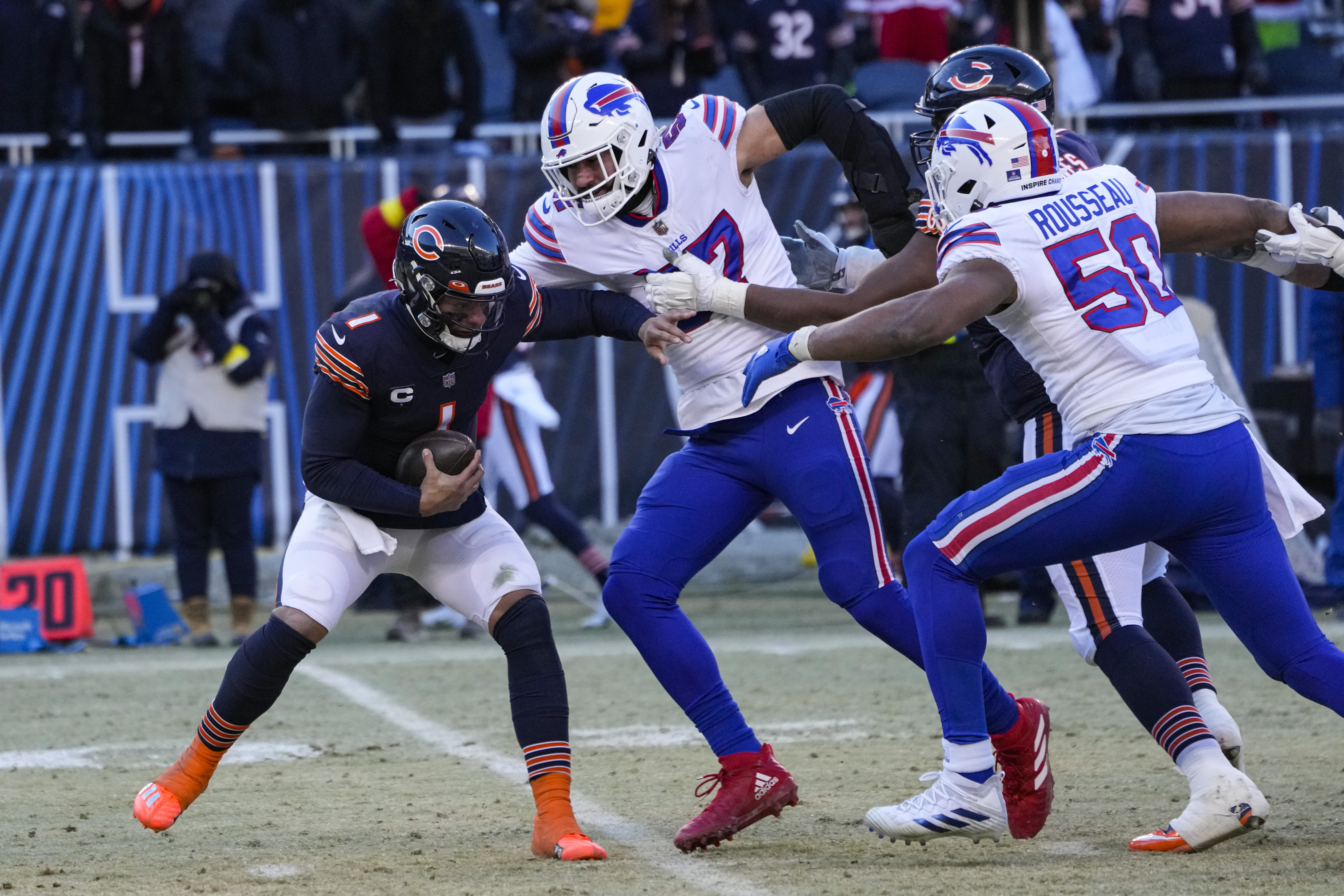 Bills rout Bears to clinch AFC East