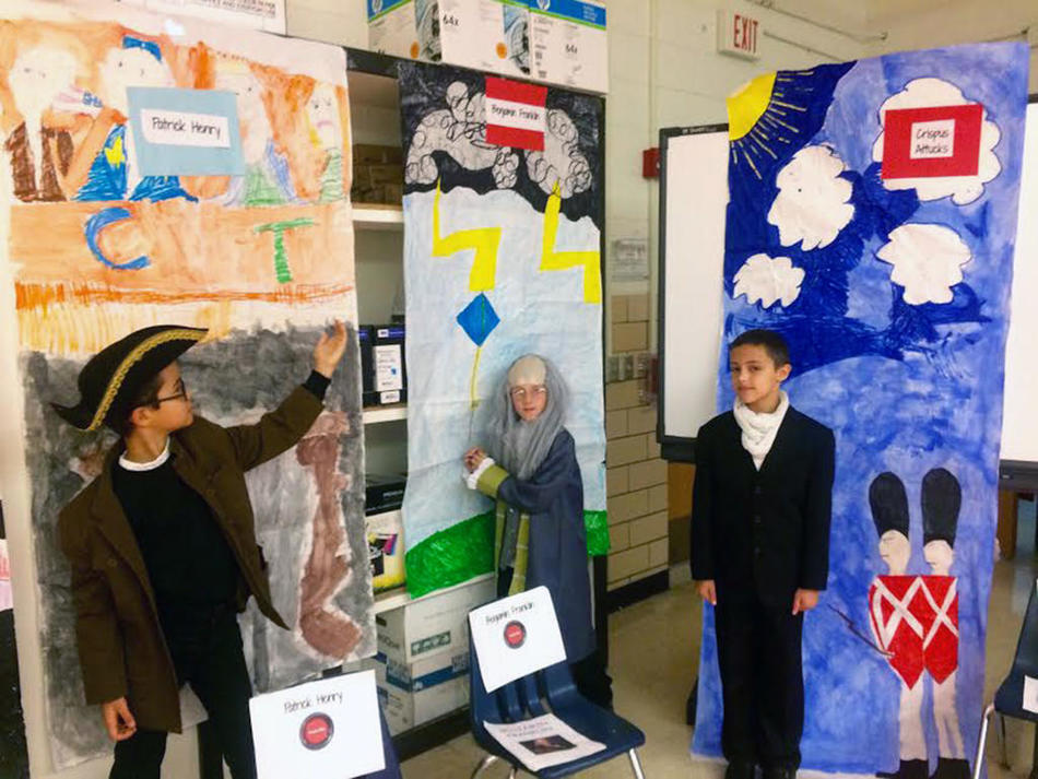 New Lenox school holds living wax museum – Shaw Local