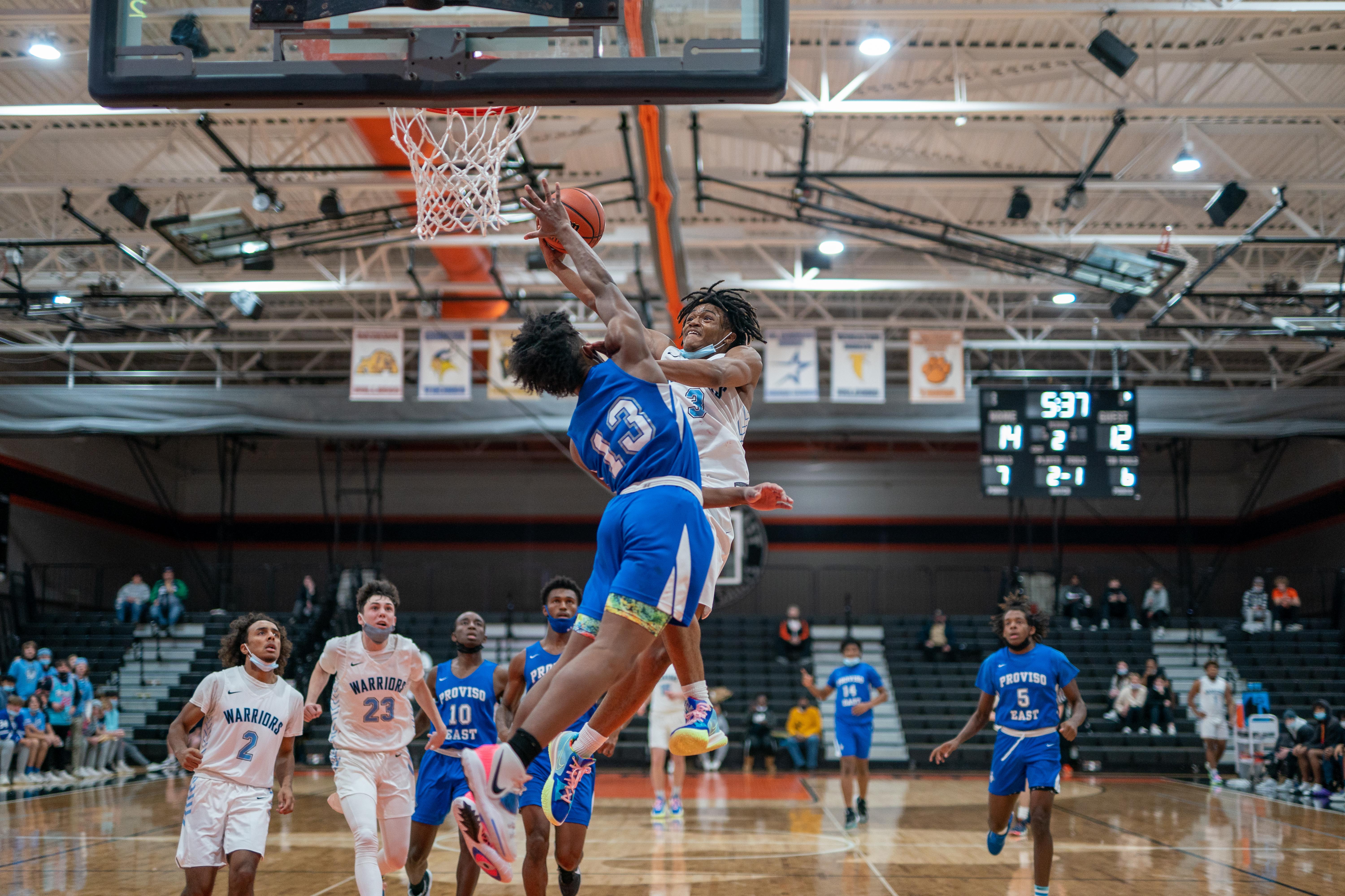 Basketball Jerseys, Proviso East High School Pirates