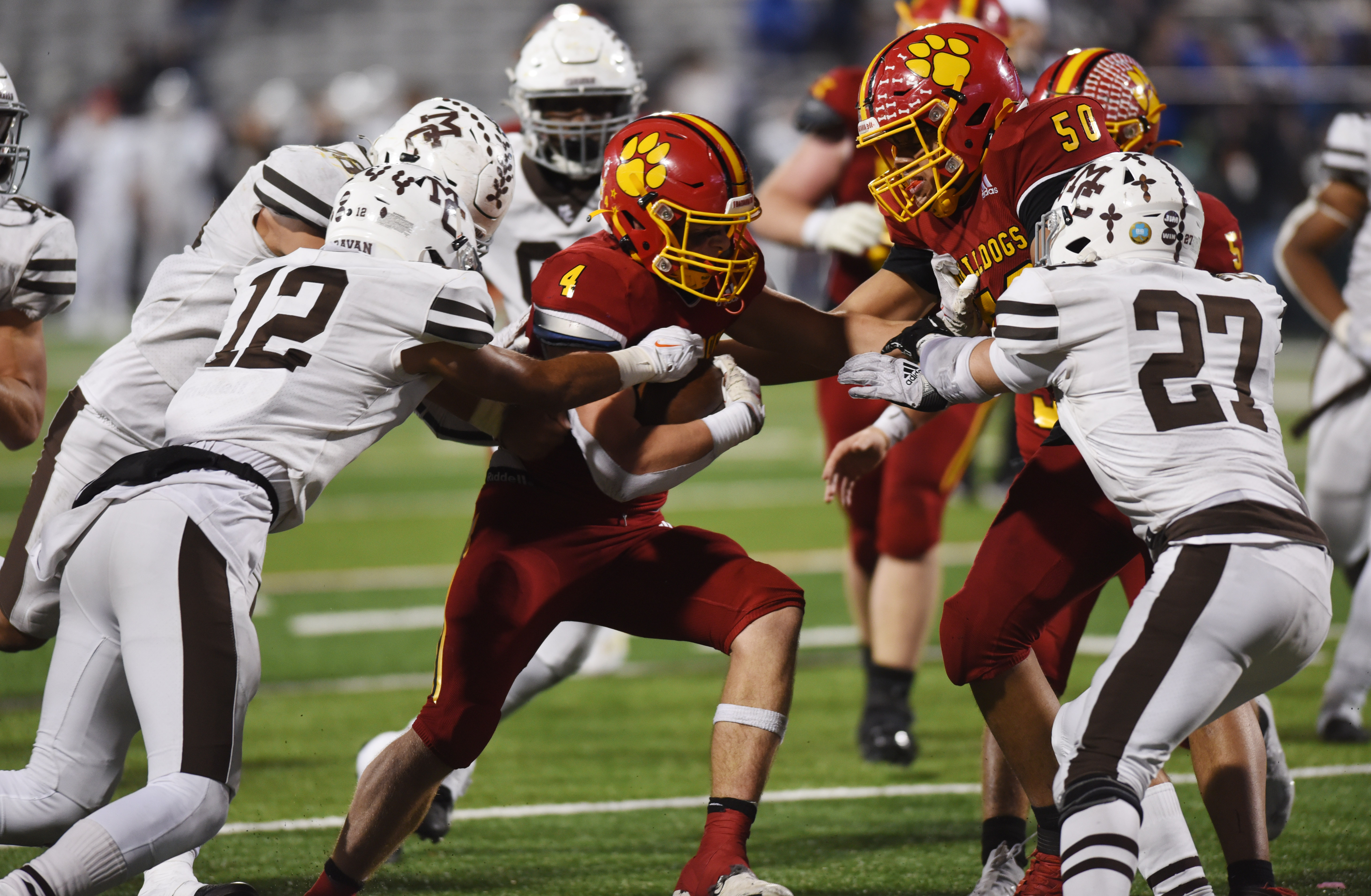 Mount Carmel and East St. Louis, the state's two winningest