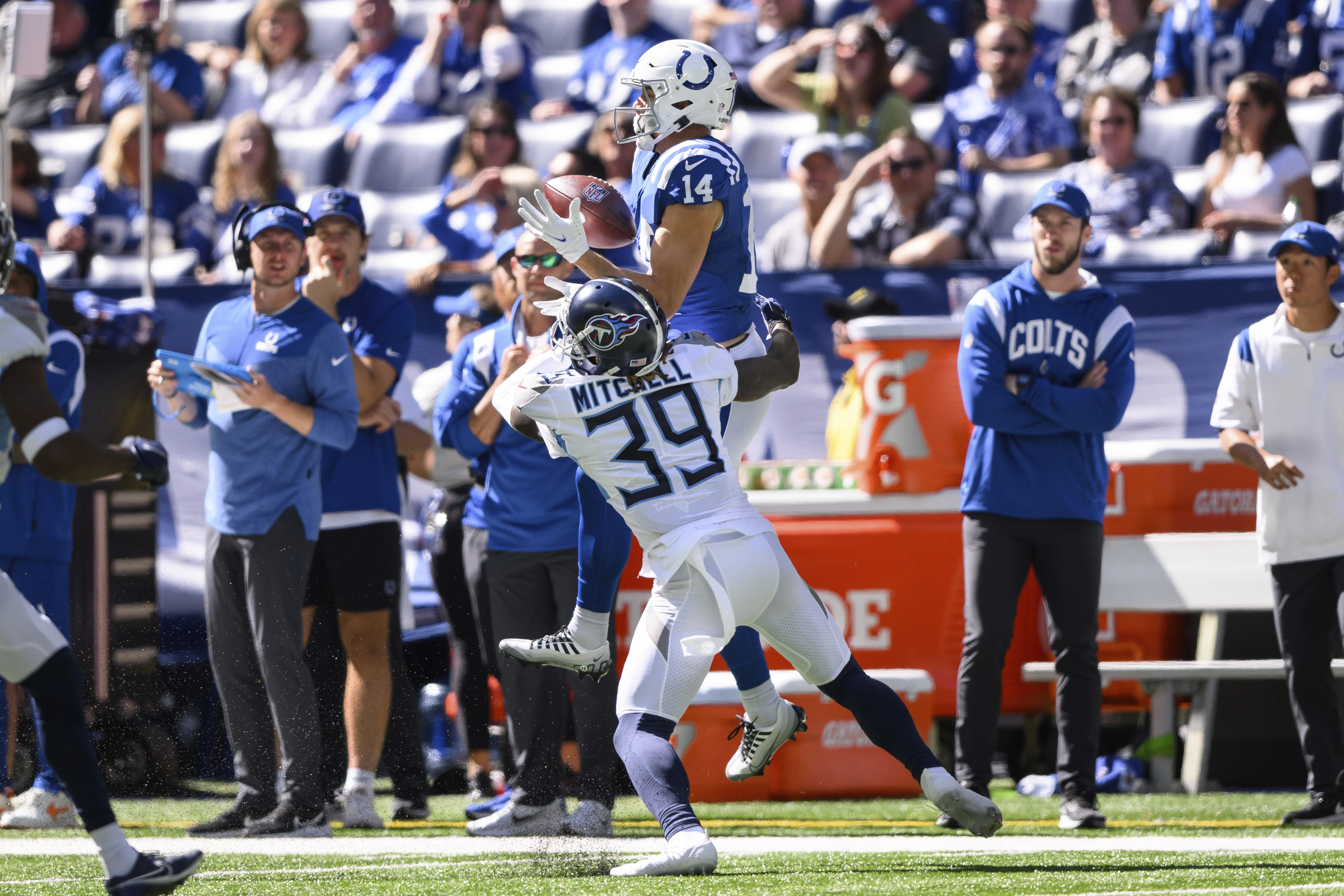 Colts' Alec Pierce in concussion protocol