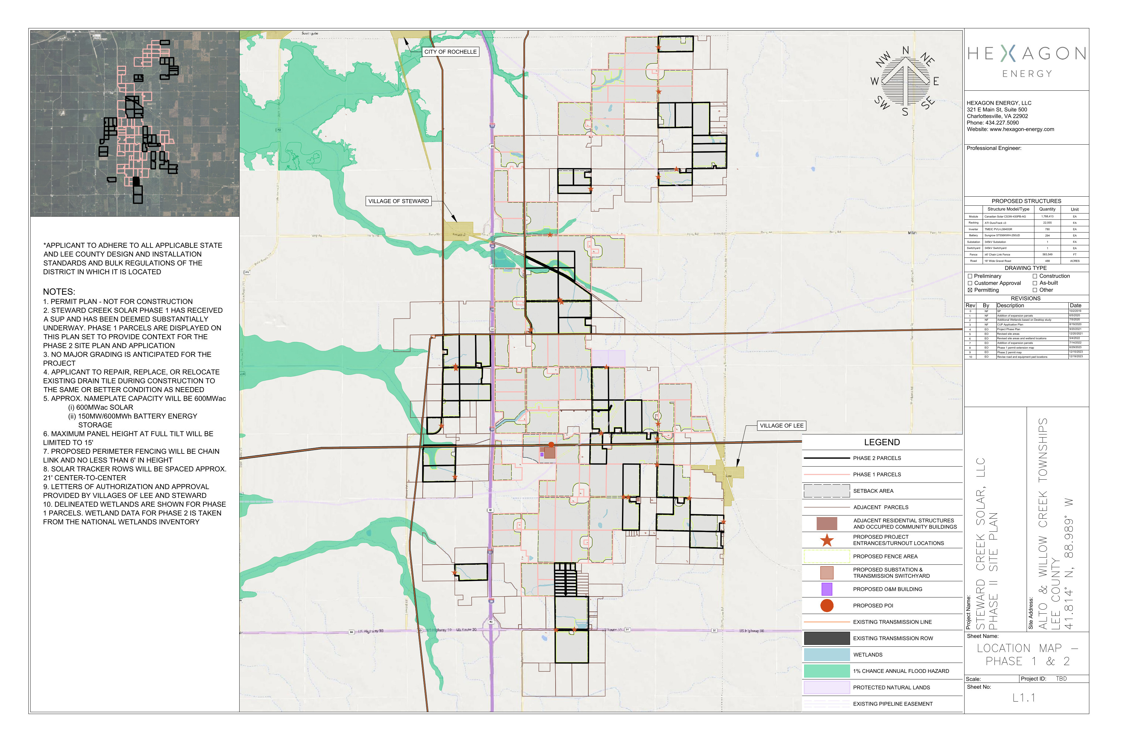 Lee County ZBA to consider special use permit for 600-megawatt solar farm –  Shaw Local