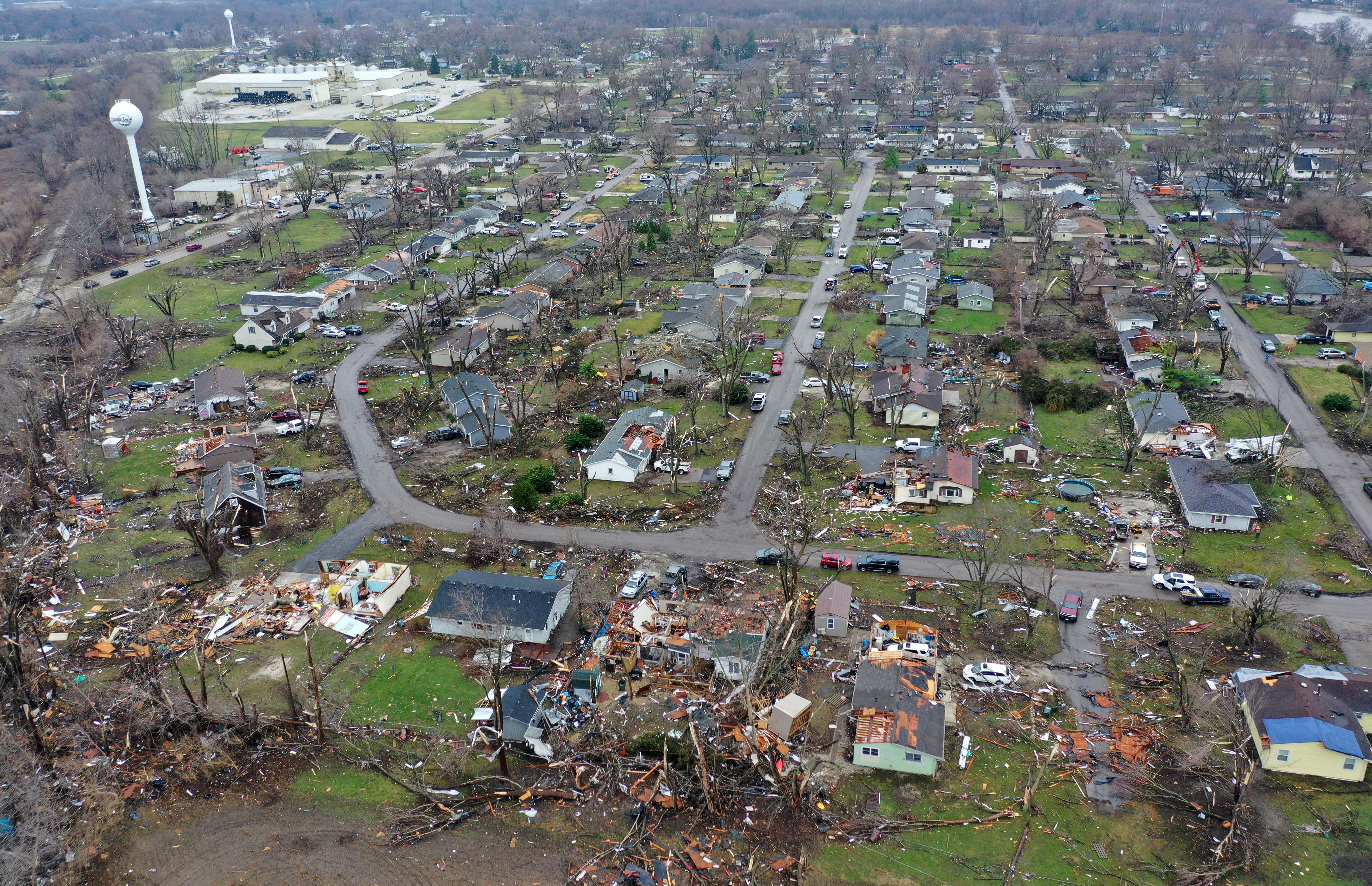 Tornado rips through Kankakee County businesses, homes — officials