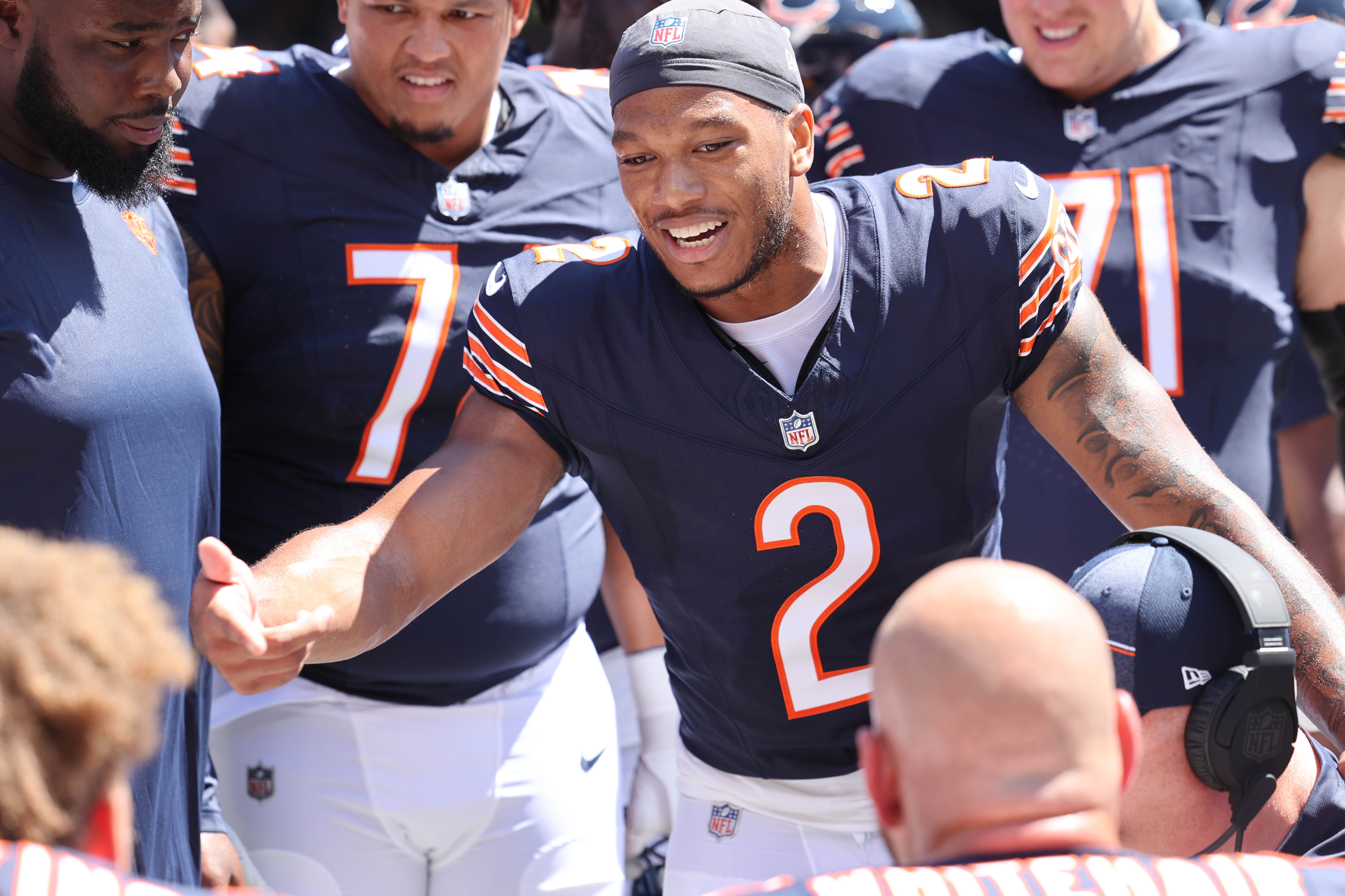 Chicago Bears Name Captains: Justin Fields, D.J. Moore, Eddie