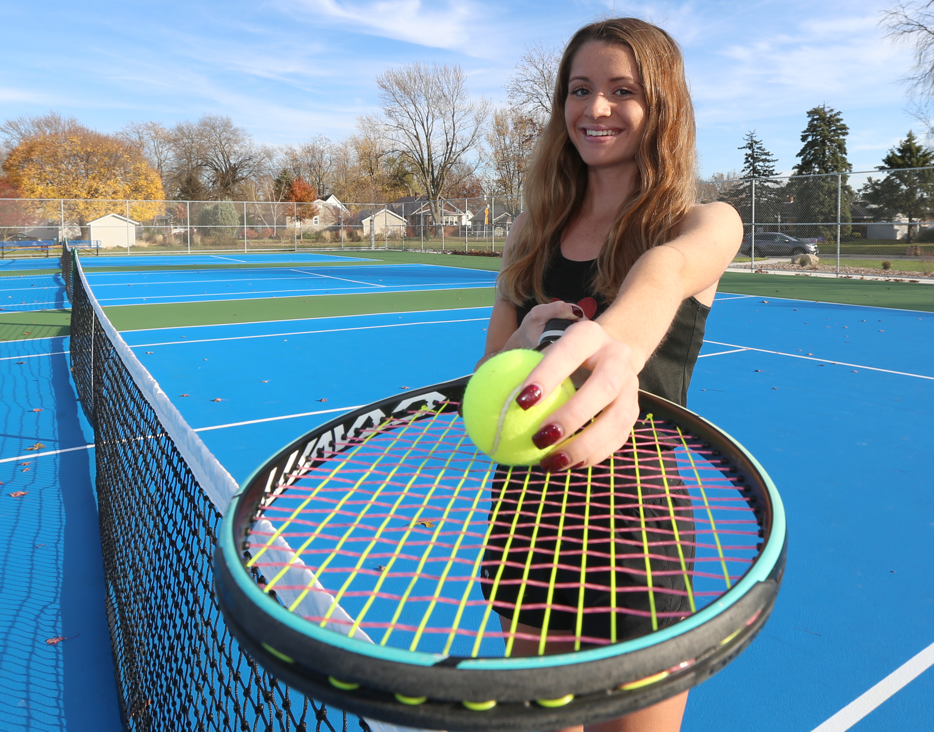 GIRLS TENNIS: Schroeder will play for Lewis and Clark
