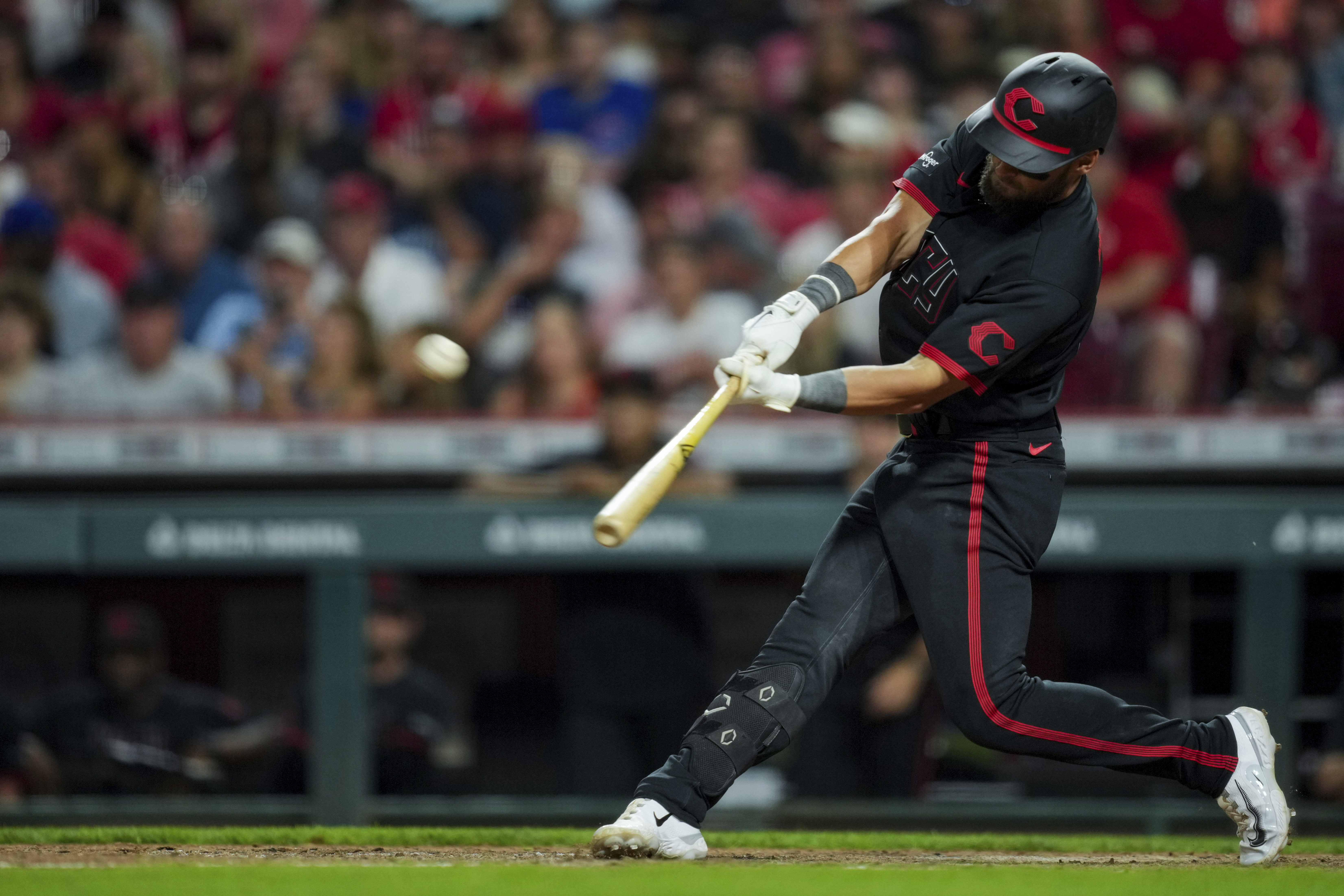 Photo: Cincinnati Reds Nick Martini Hits Solo Home Run