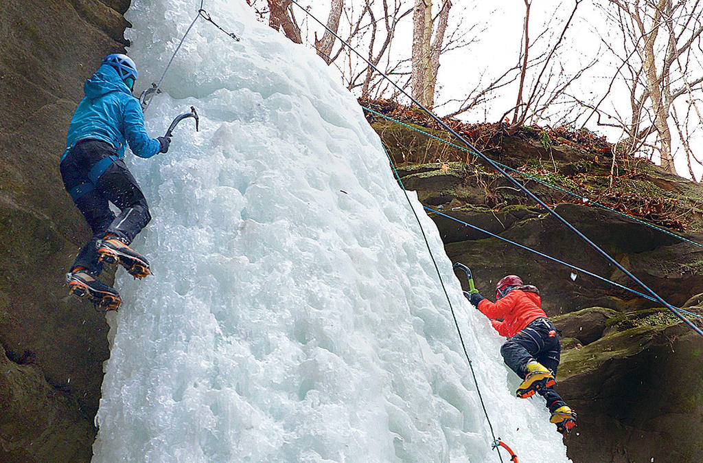 Ice Climbing At Starved Rock State Park – Starved Rock Country