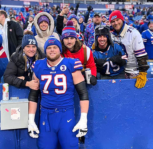 Local Bills player relates 'emotional week' – Creston News
