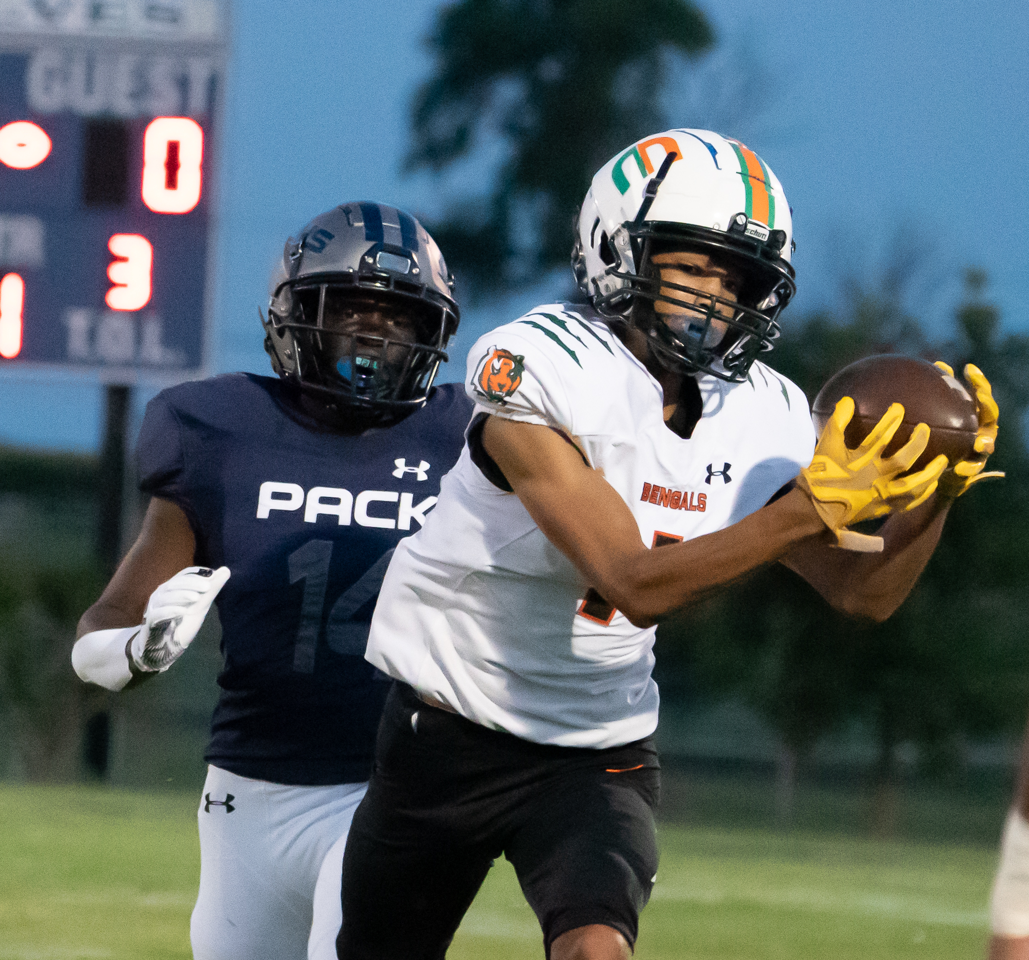 Wheaton Academy Football Players Wear Helmets Rated #1 for Safety