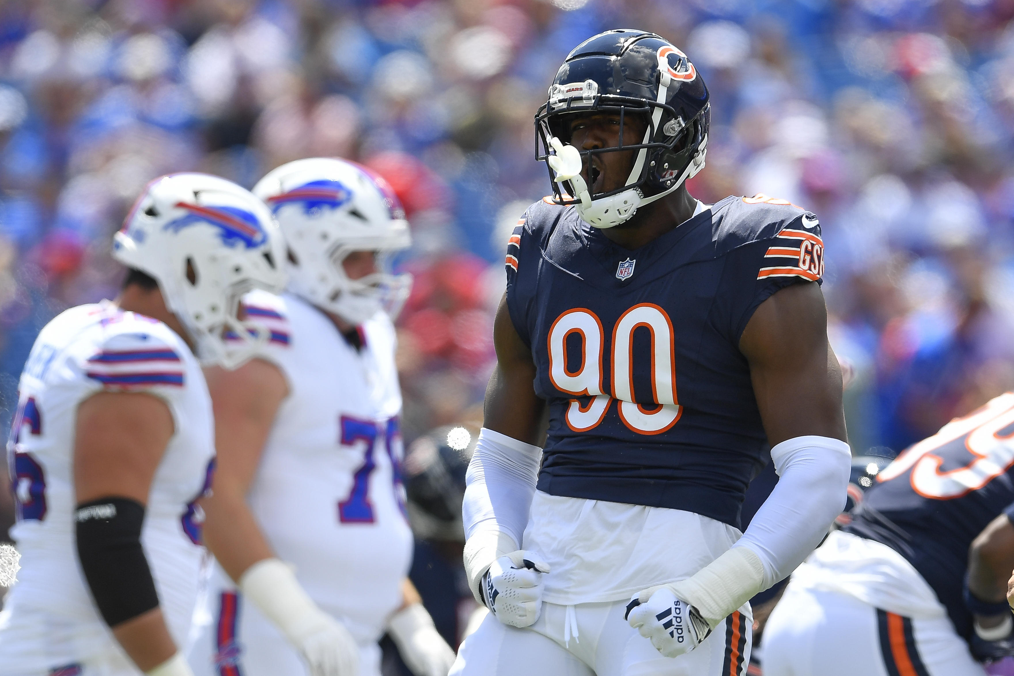 Chicago Bears training camp news: Dominique Robinson adds 20 pounds, knows  his future isn't guaranteed – Shaw Local