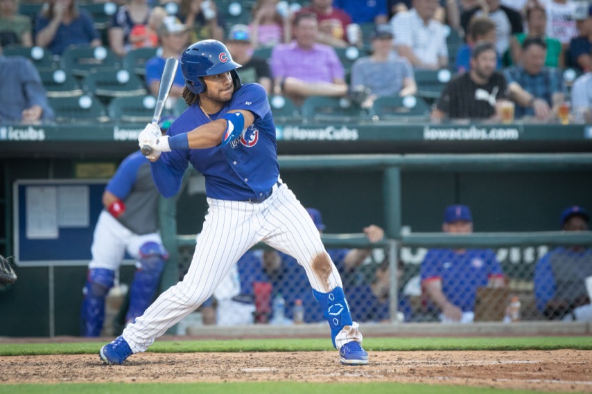 Michael Hermosillo, former football recruit, beats odds with Iowa Cubs