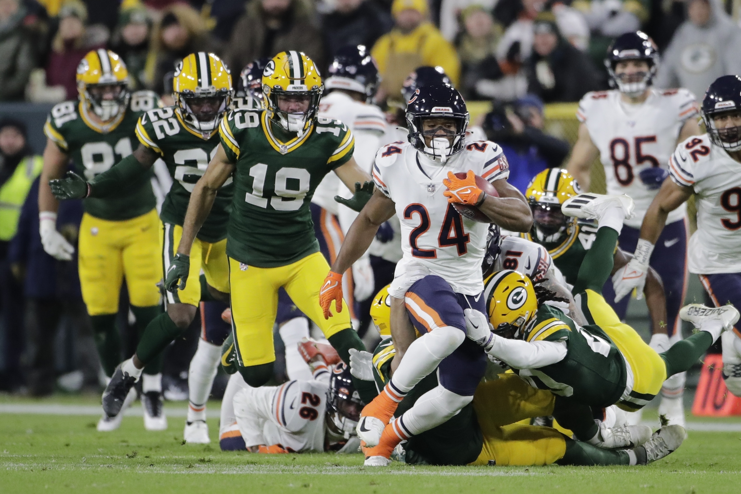 Bears vs. Packers 2018: Highlights from Green Bay's 'Sunday Night Football'  win 