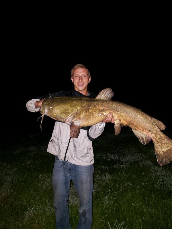 19-year-old Cary man catches 40-pound catfish in Fox River – Shaw