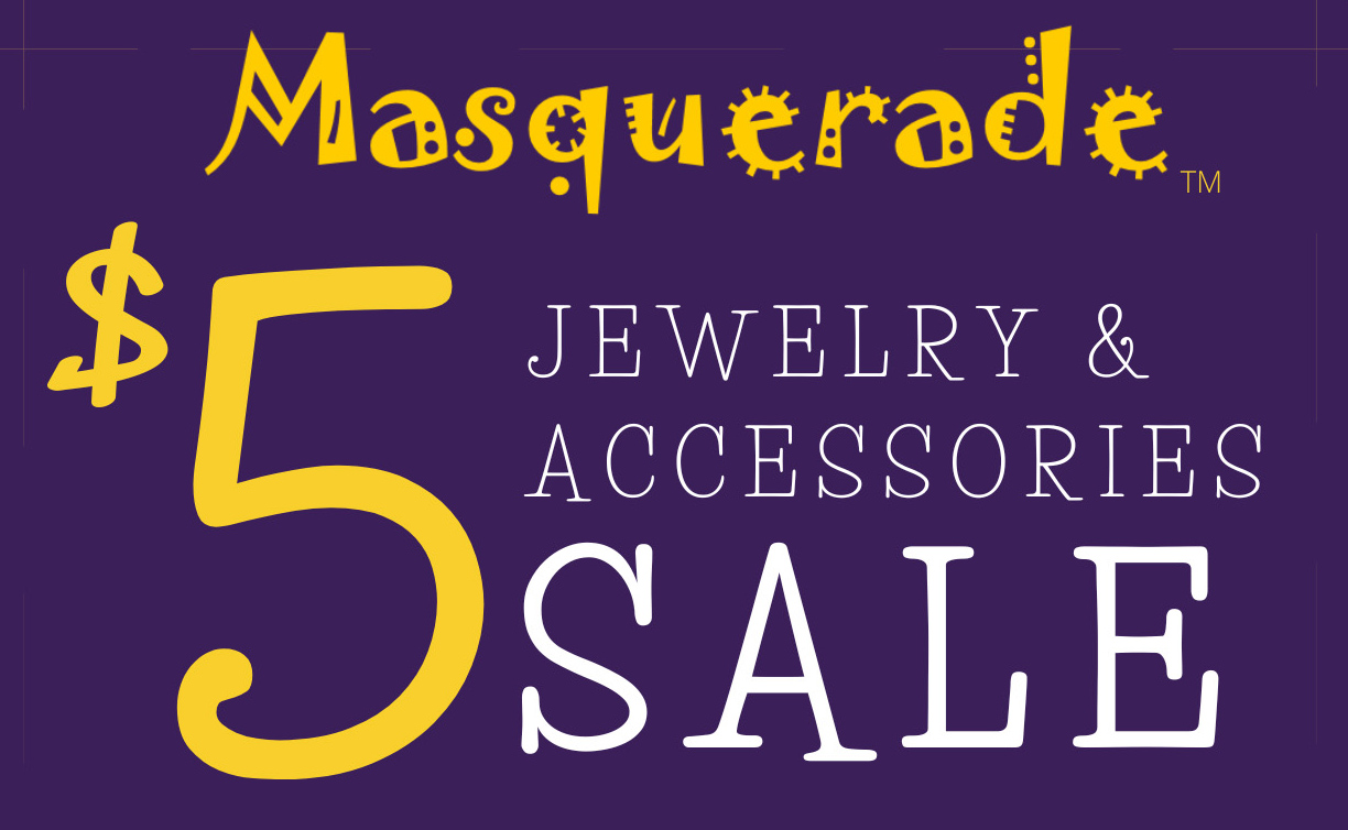 Masquerade jewelry sale hot sale near me