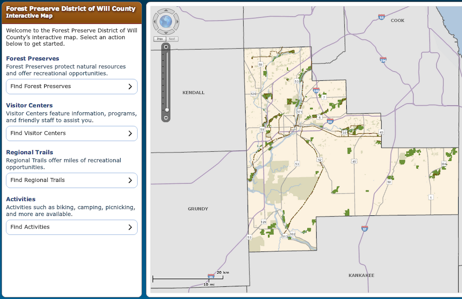 The Forest Interactive Map