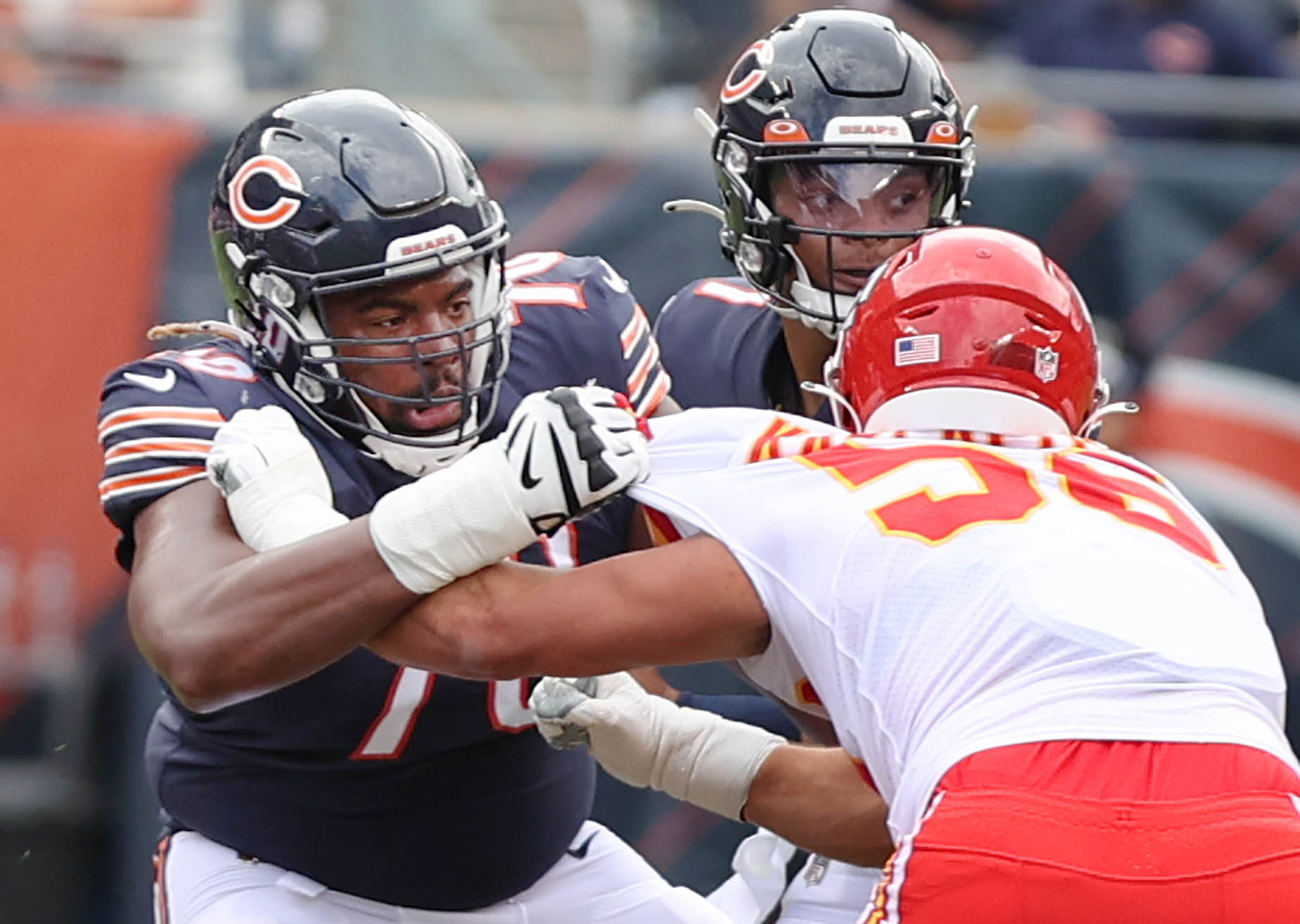 Bears claim 6 players off waivers, including former Raiders OL Alex  Leatherwood – Shaw Local