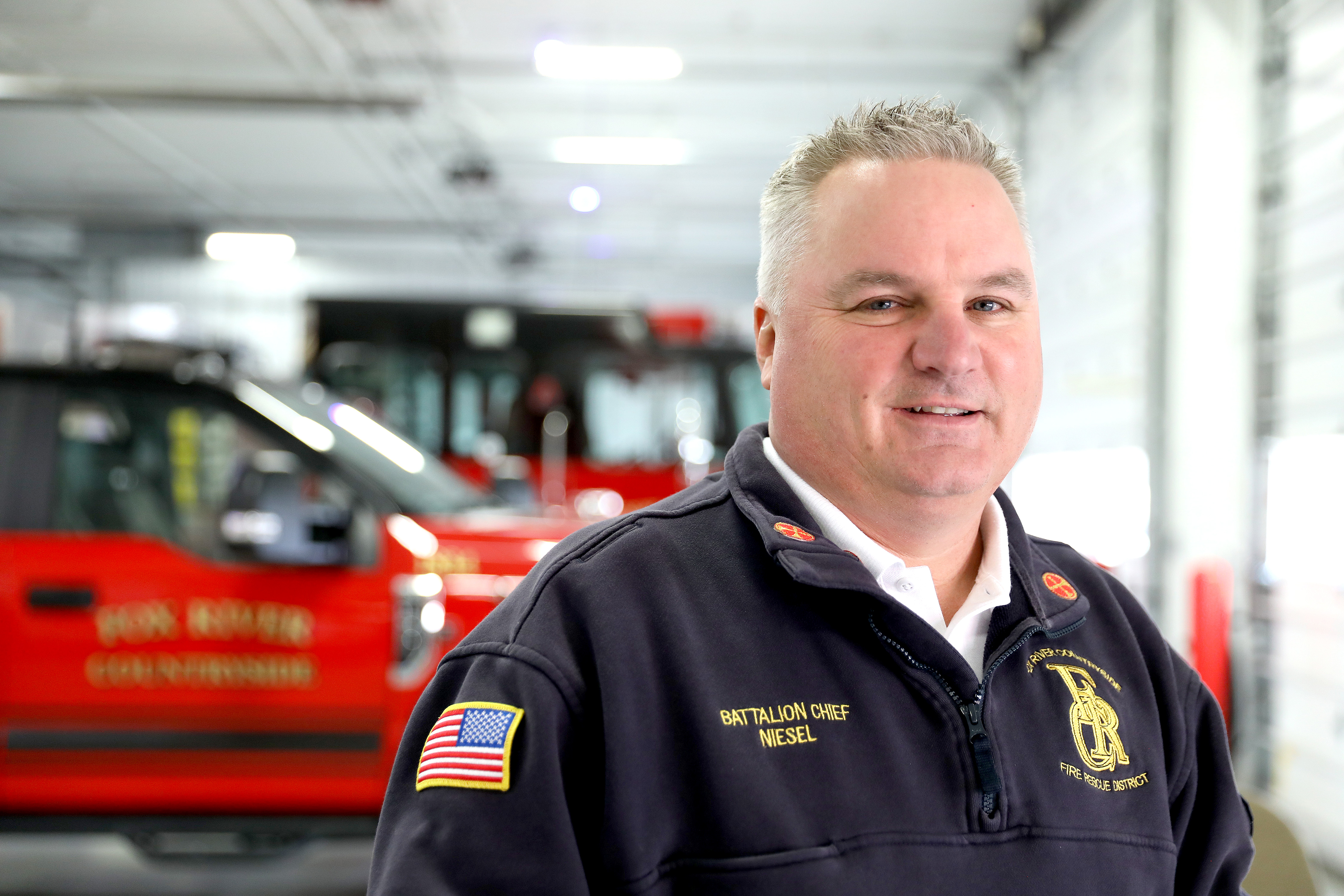 Battalion Chief Jim Niesel: Firefighter, rescuer, reviver, baby