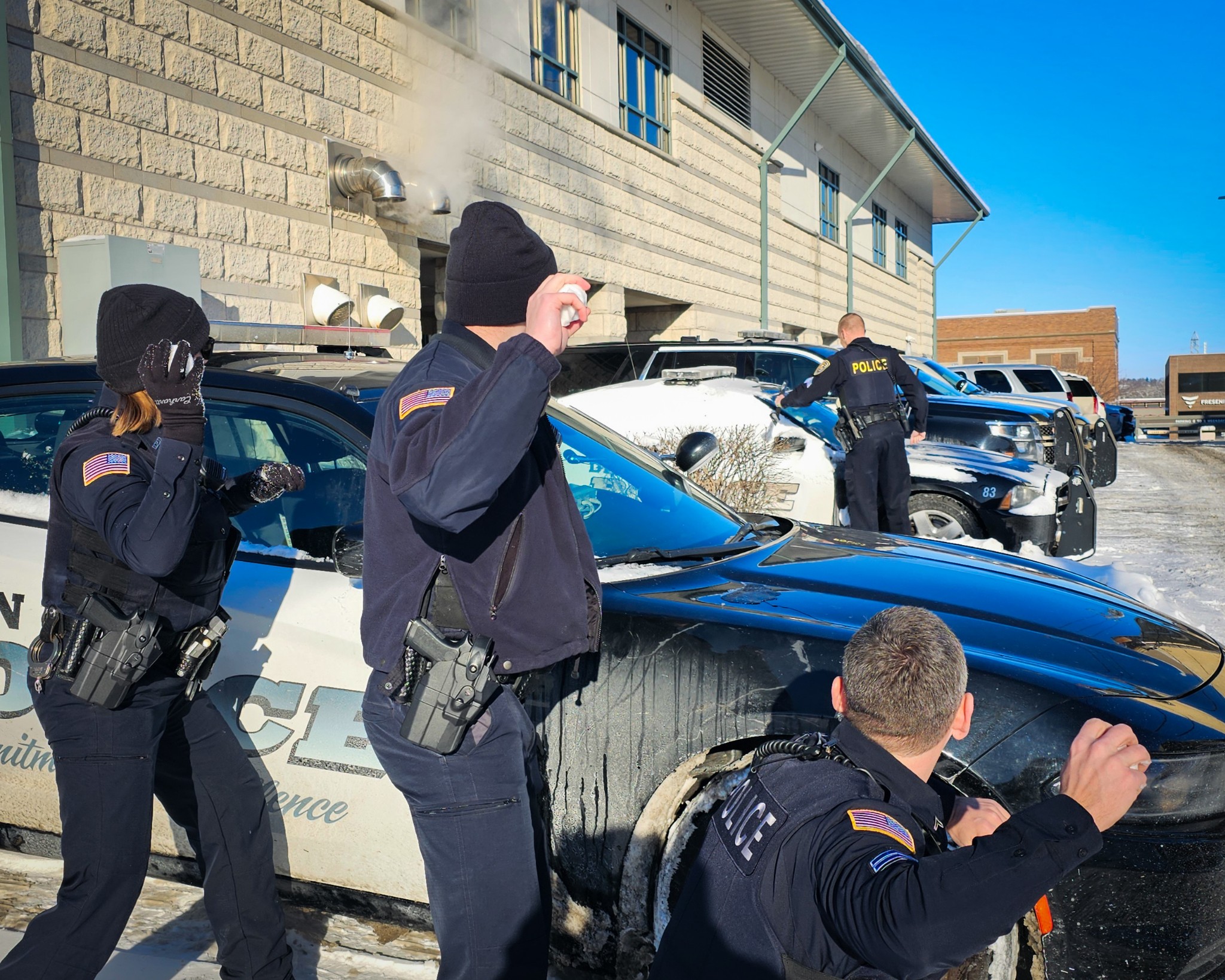 Operation water gun: Police use fun approach with a serious