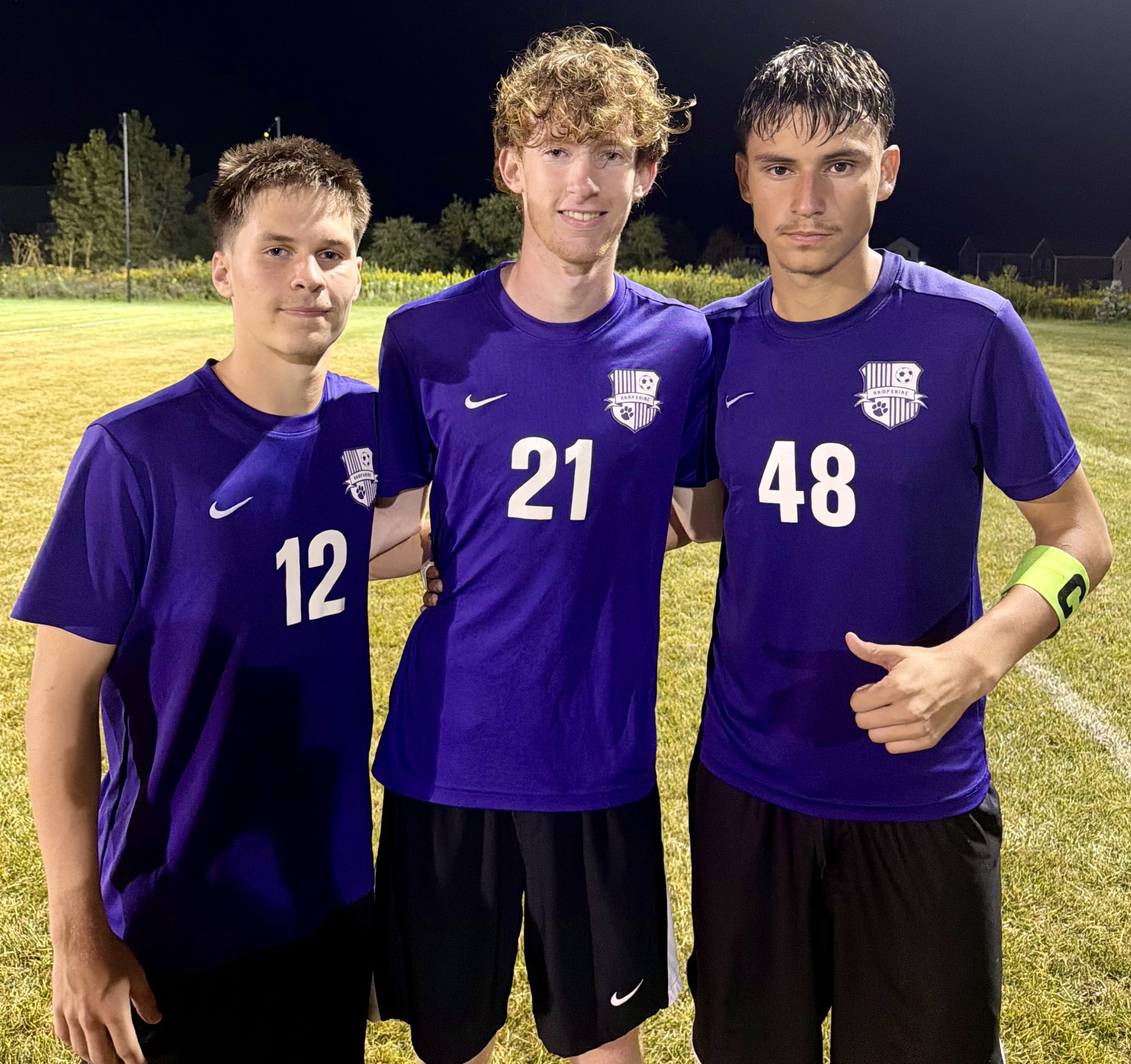 Matthew Herzing delivers game-winning goal, Hampshire rallies to
