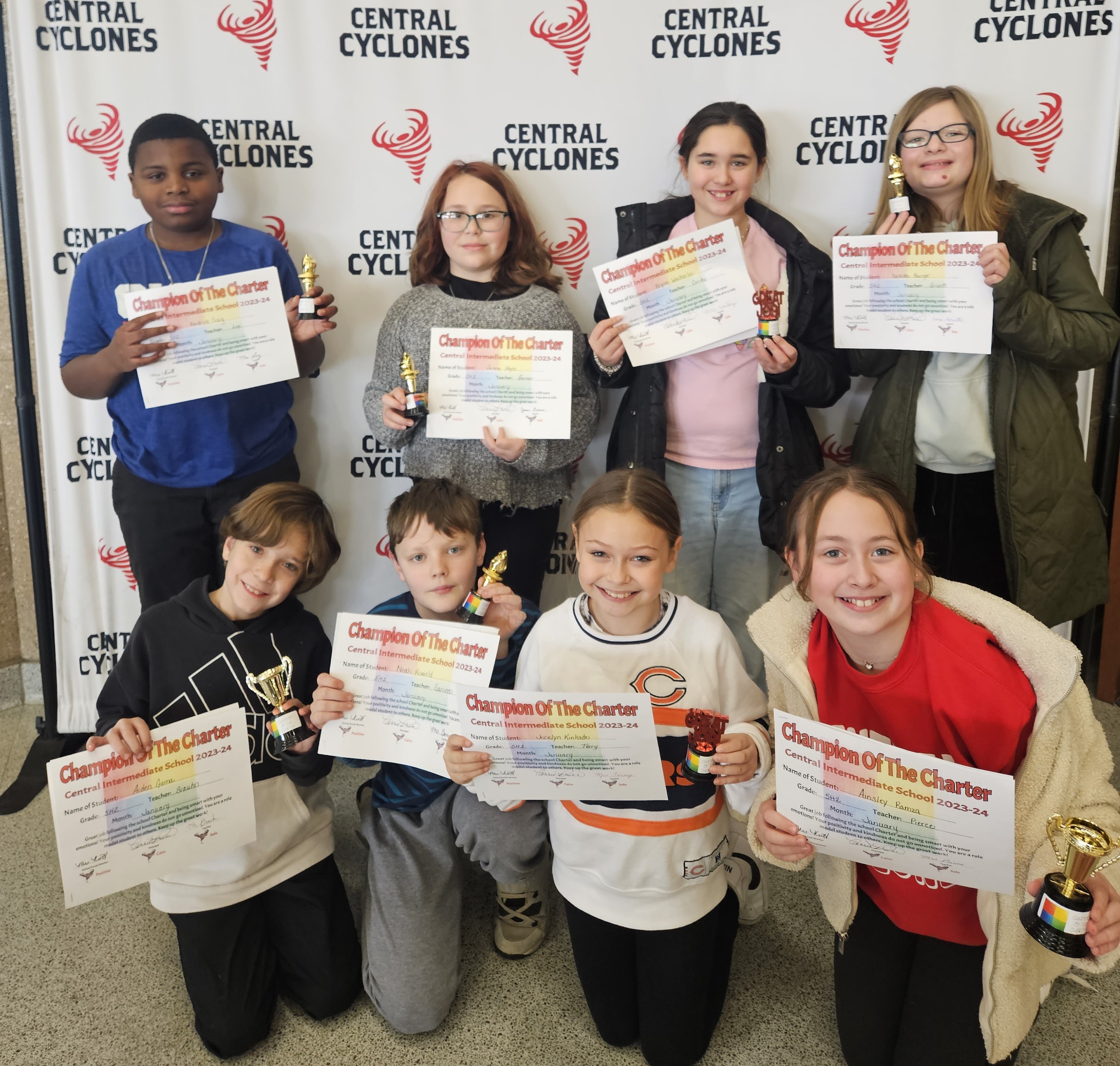 Central School names January 2024 Champions of the Charter – Shaw Local