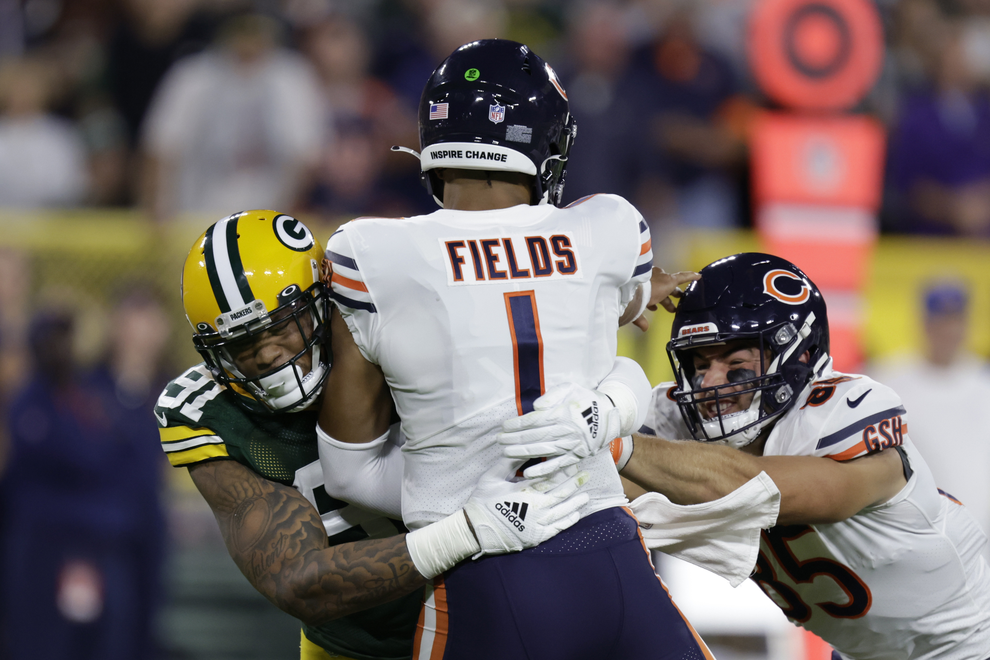 3 and Out: Chicago Bears sputter after quick start in Sunday night loss to  Green Bay Packers – Shaw Local