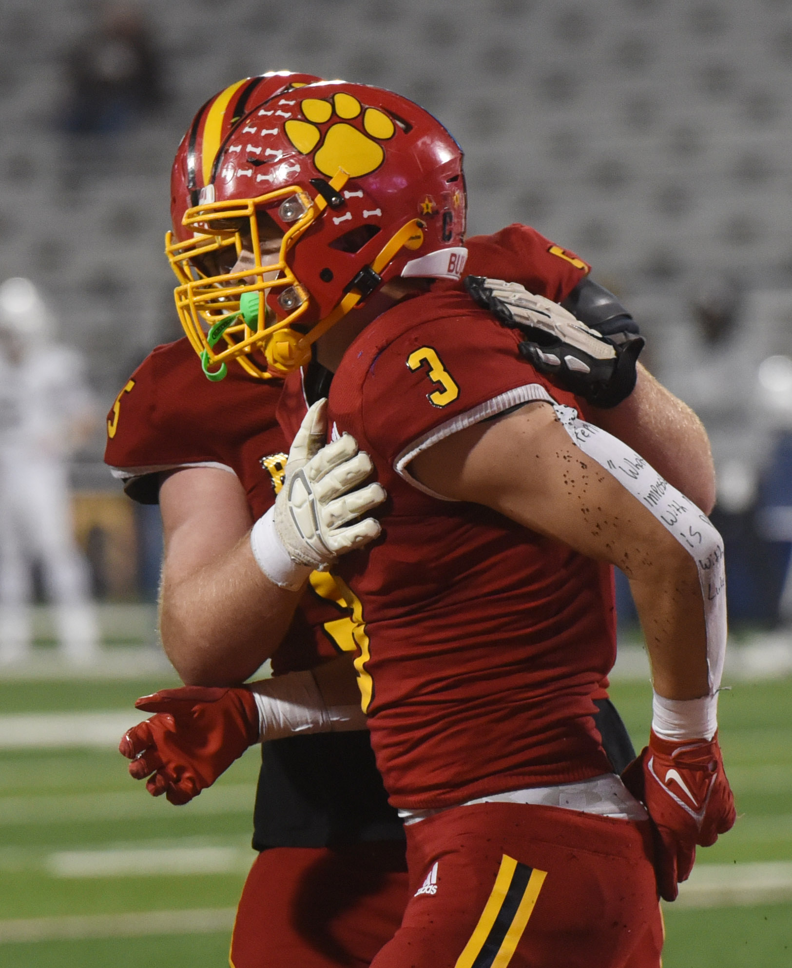 A good look at the red helmet Josh - Batavia Daily News