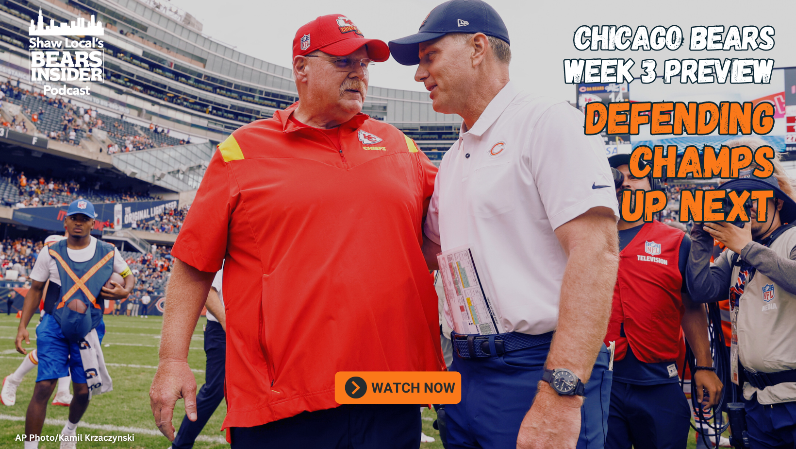 Bears Insider podcast 318: The Bears lose in Tampa. Is it time to panic? –  Shaw Local