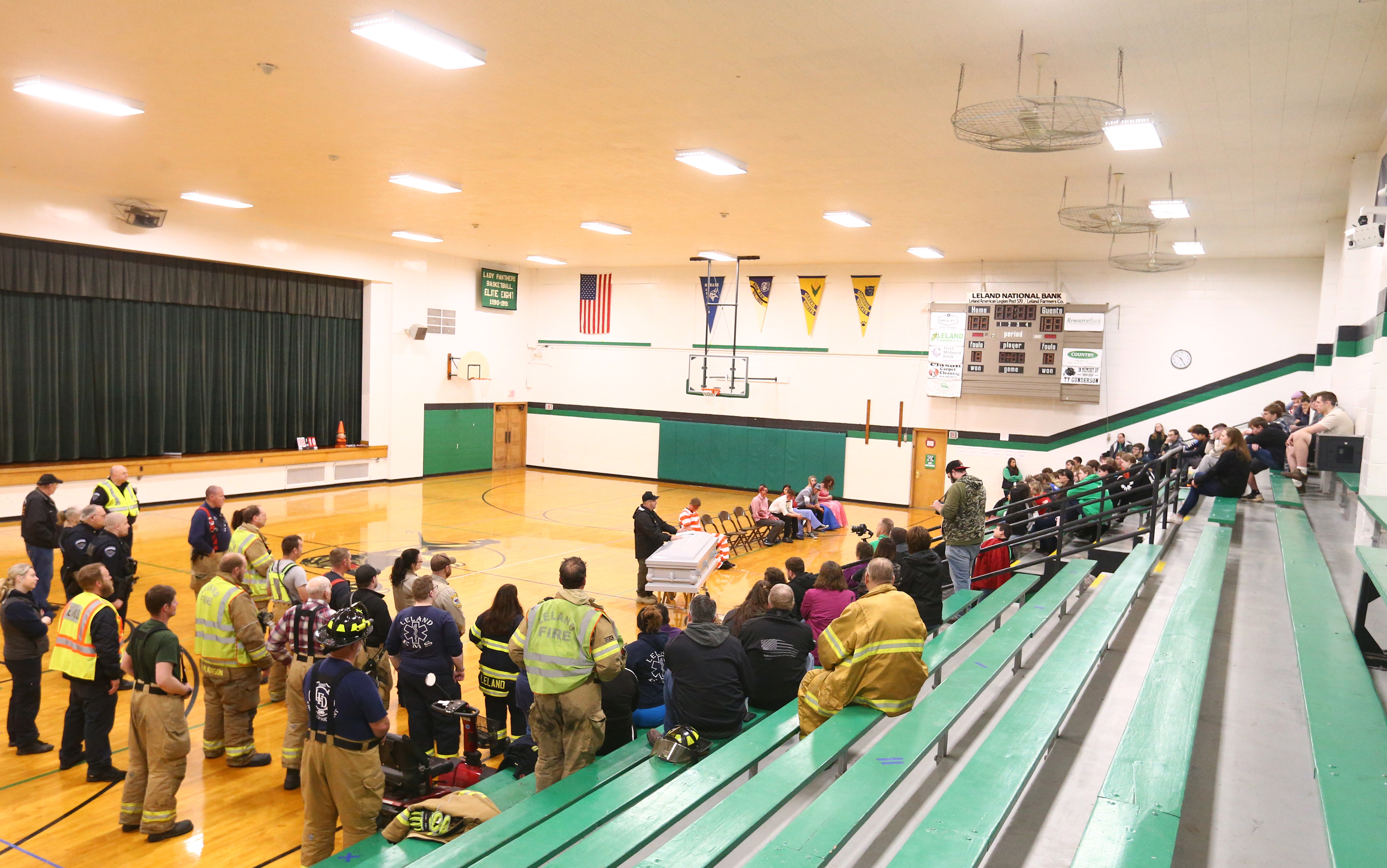 Leland High School hosts mock prom disaster drill to hit home safety lesson  – Shaw Local