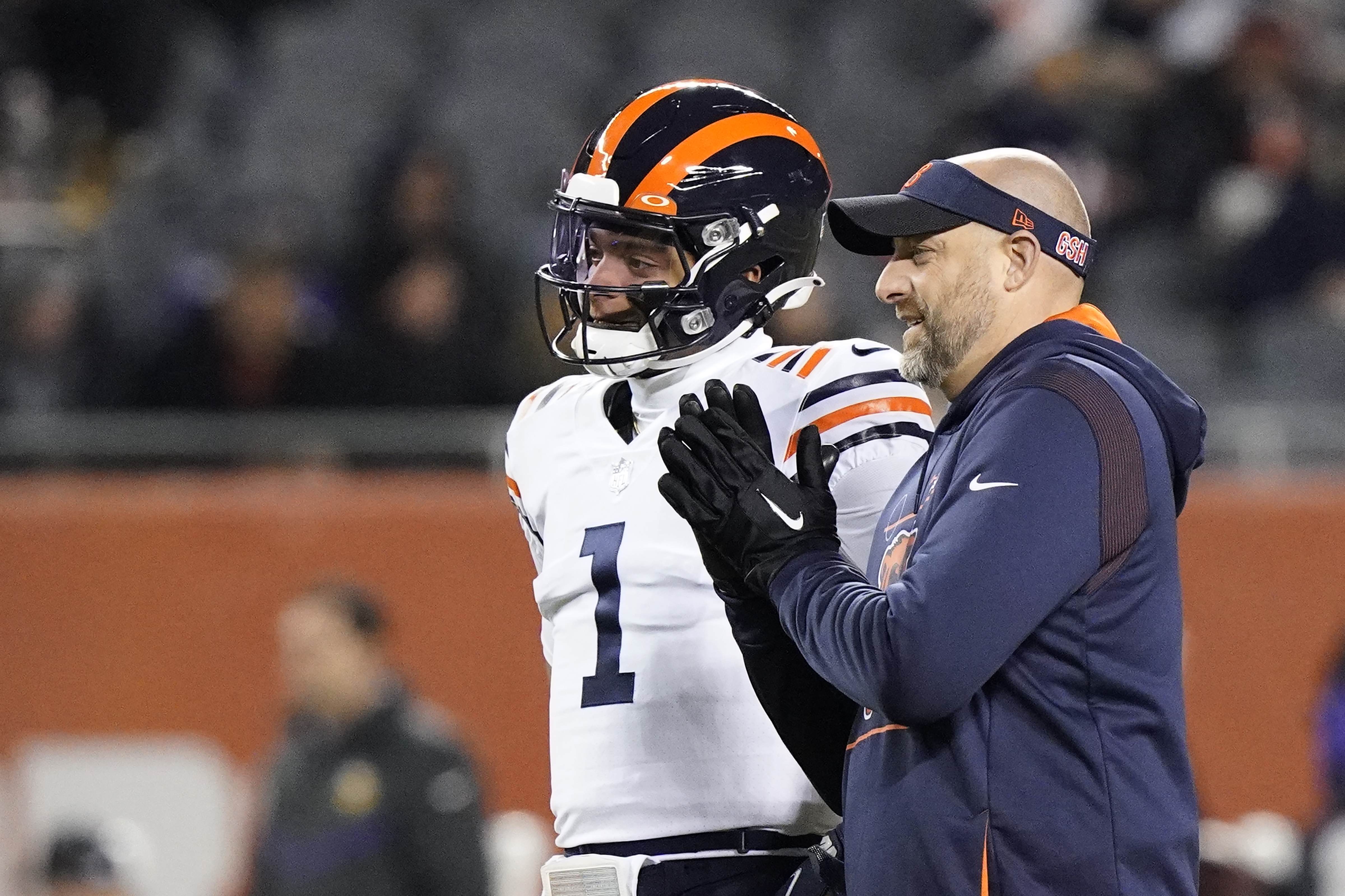 Matt Nagy Makes Justin Fields No. 1 Bears Quarterback