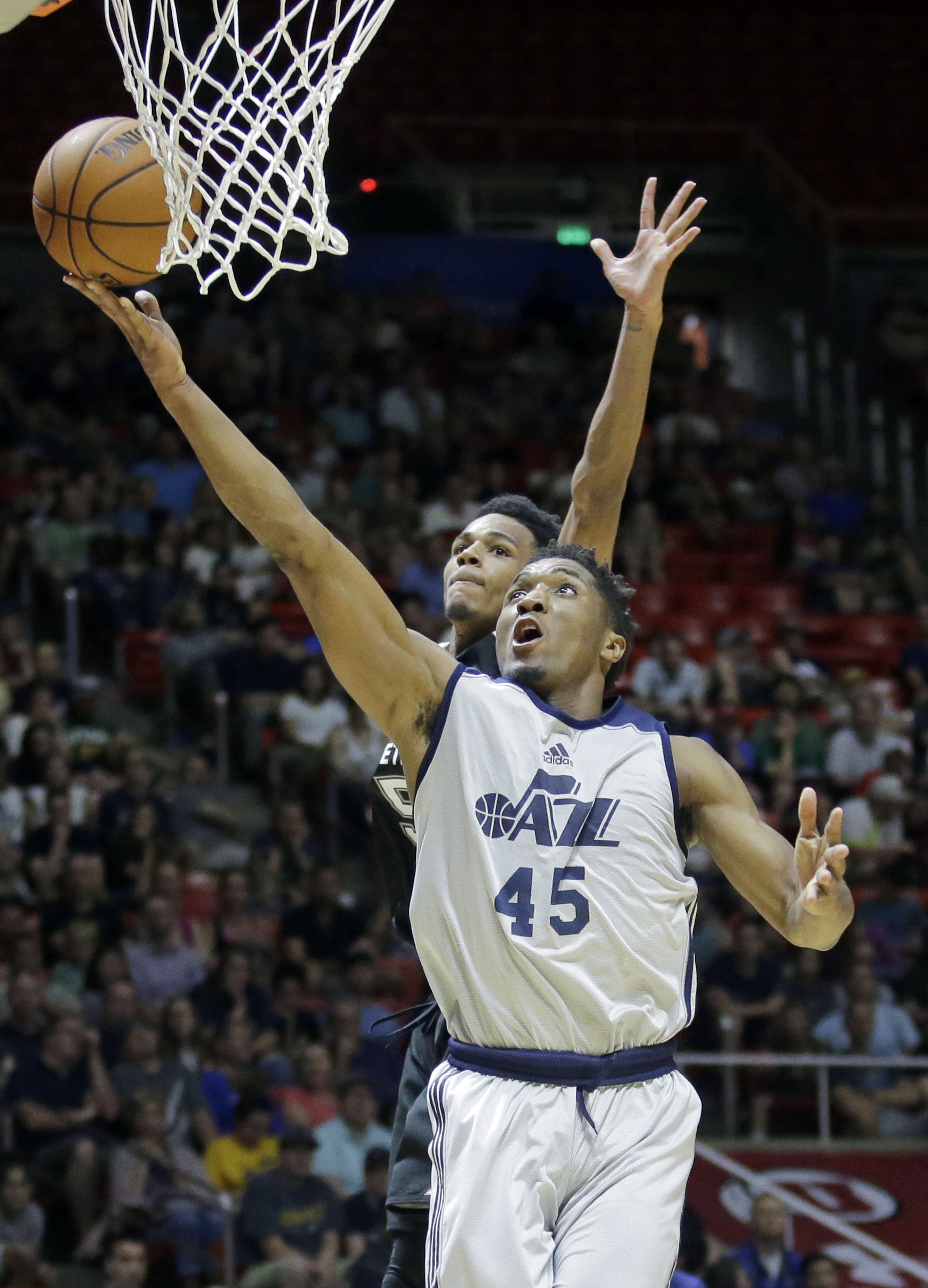 Donovan Mitchell rookie jsy auto /75シリ Donovan Mitchell Rookie Jsy Auto /75 | eBay