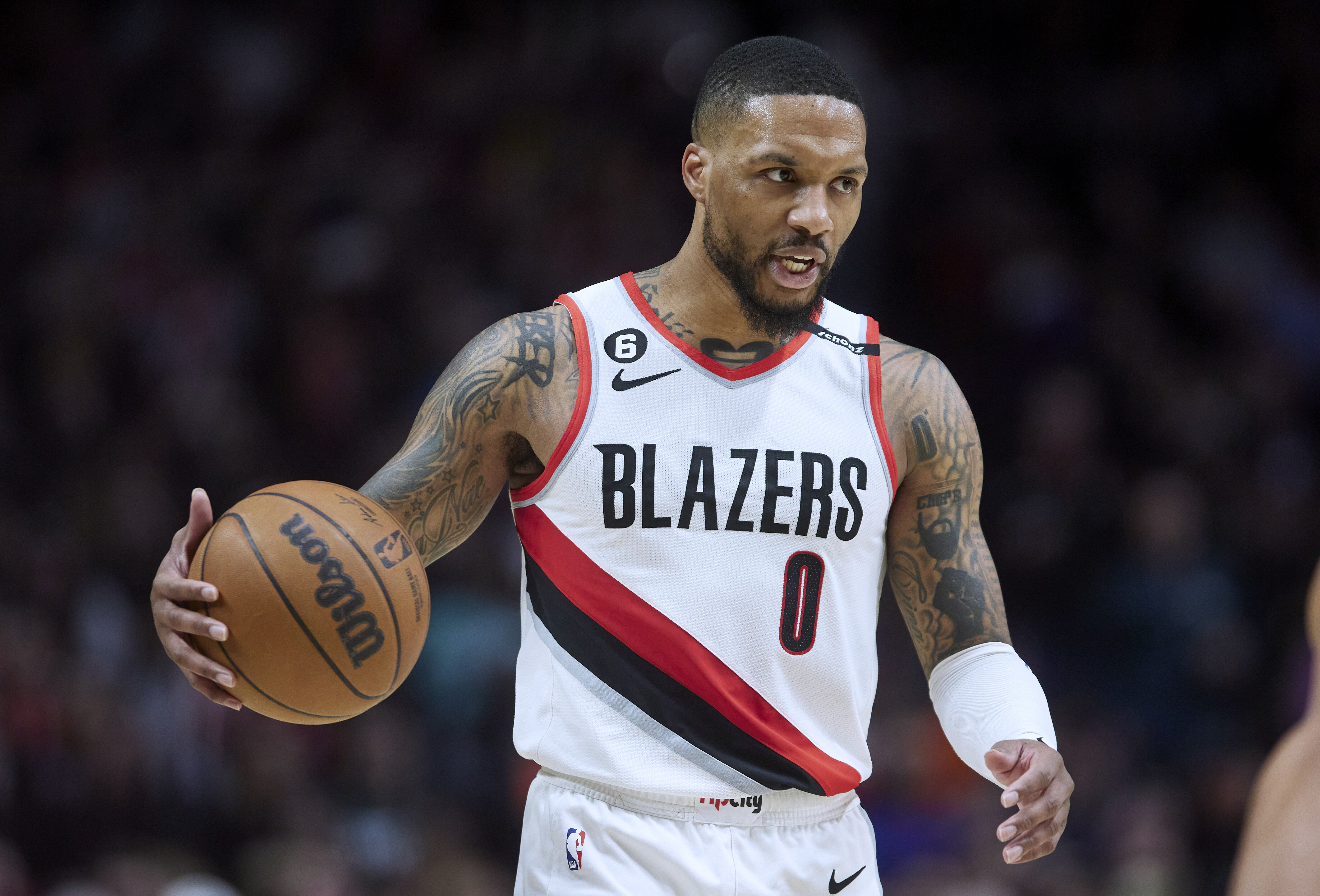 Damian Lillard asks the Trail Blazers for a trade, image size:5567x3780