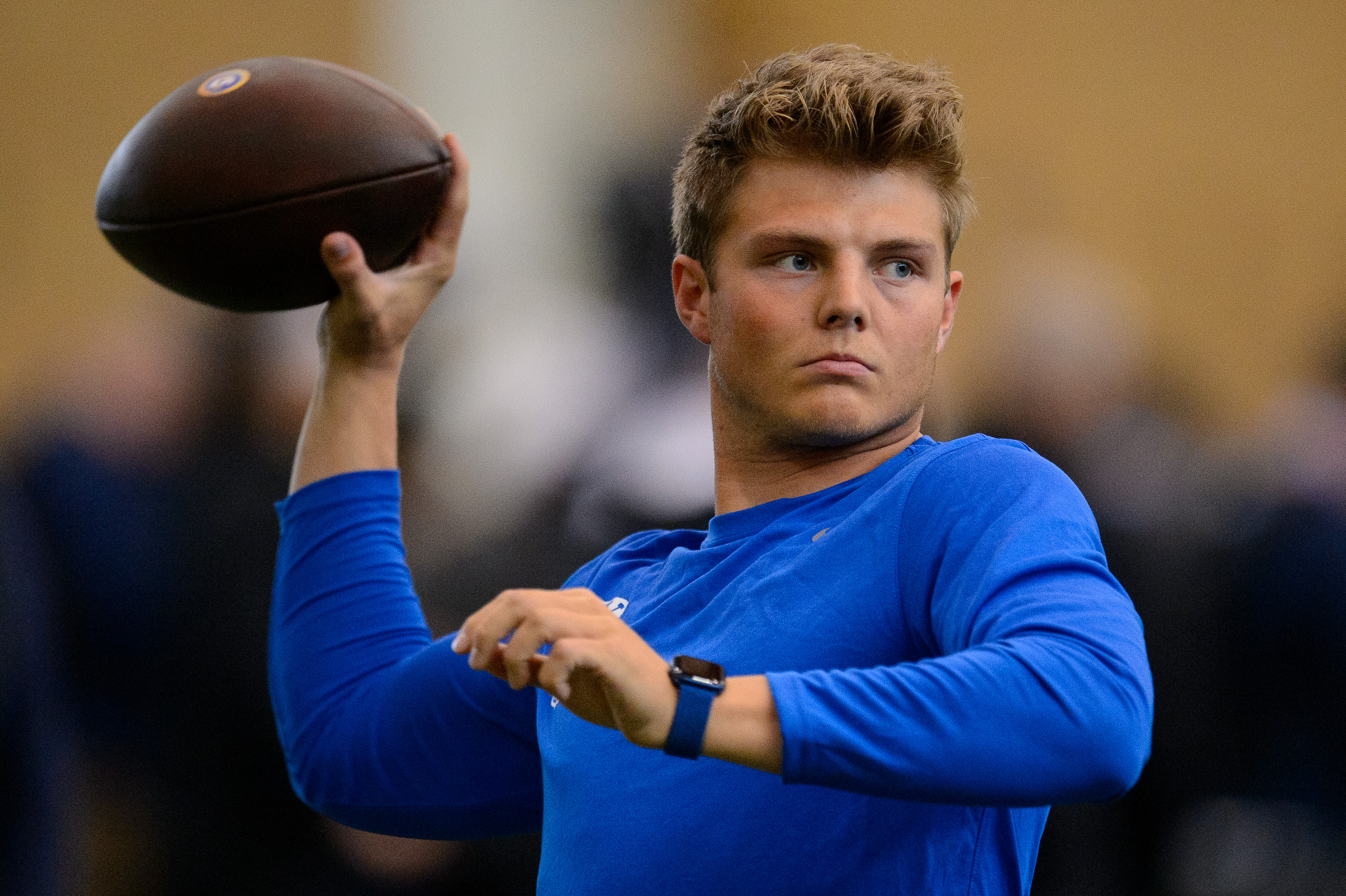 BYU quarterback Zach Wilson shines on pro day in Provo