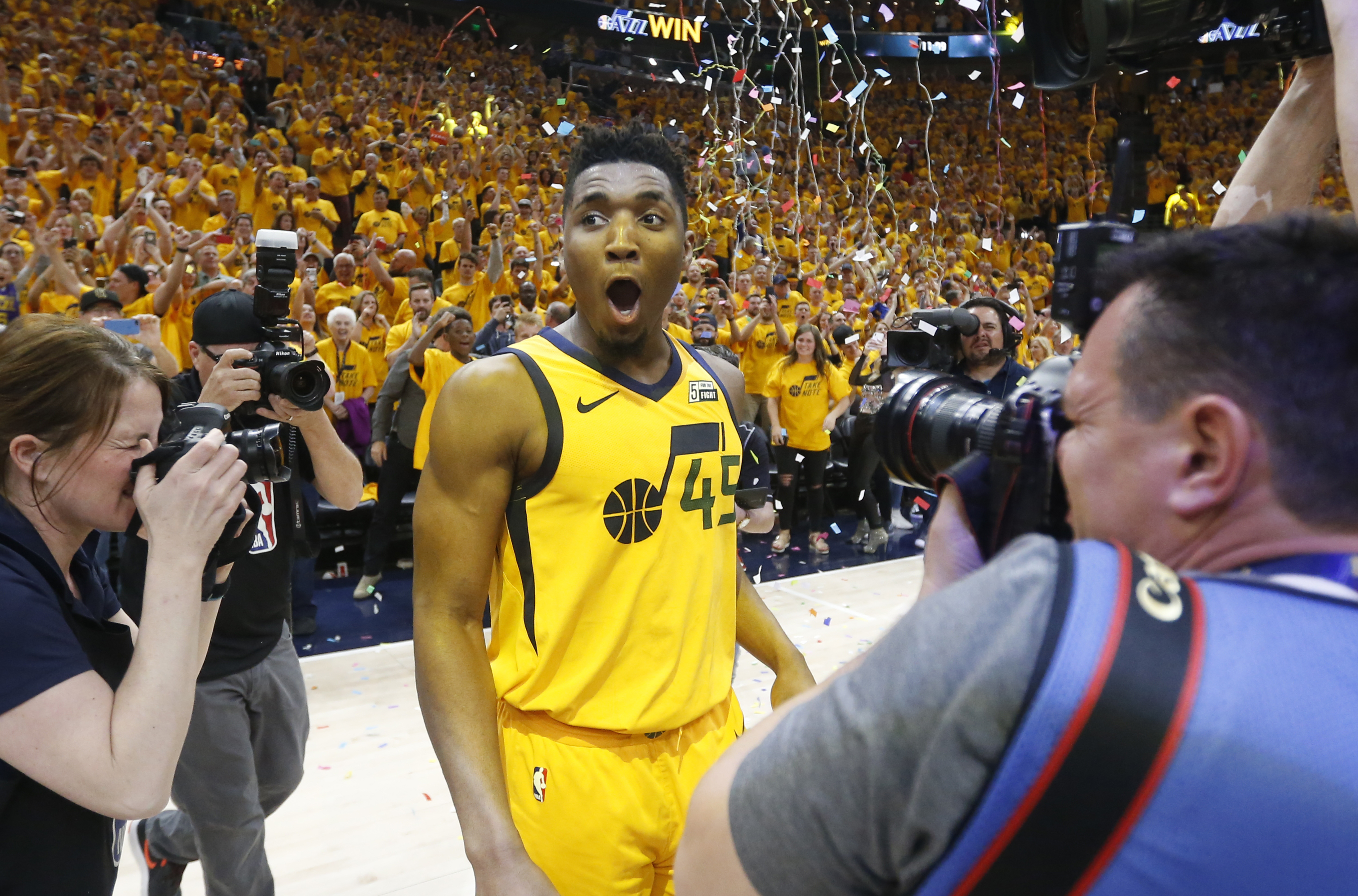 Donovan Mitchell: The beginning of a Jazz romance. • Salt Lake Magazine