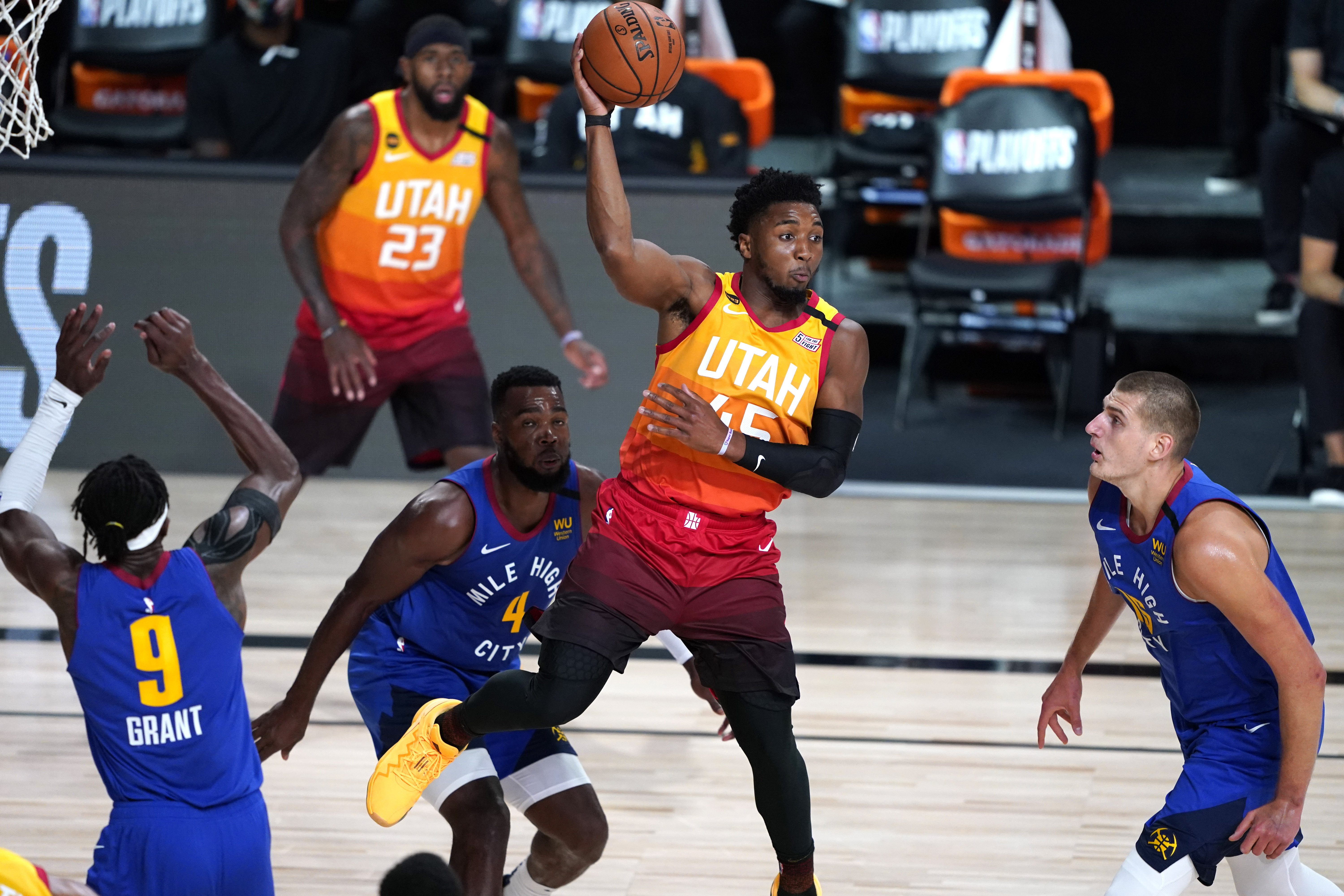 ClutchPoints on X: Donovan Mitchell and Jamal Murray have been out of  their minds 🤯  / X