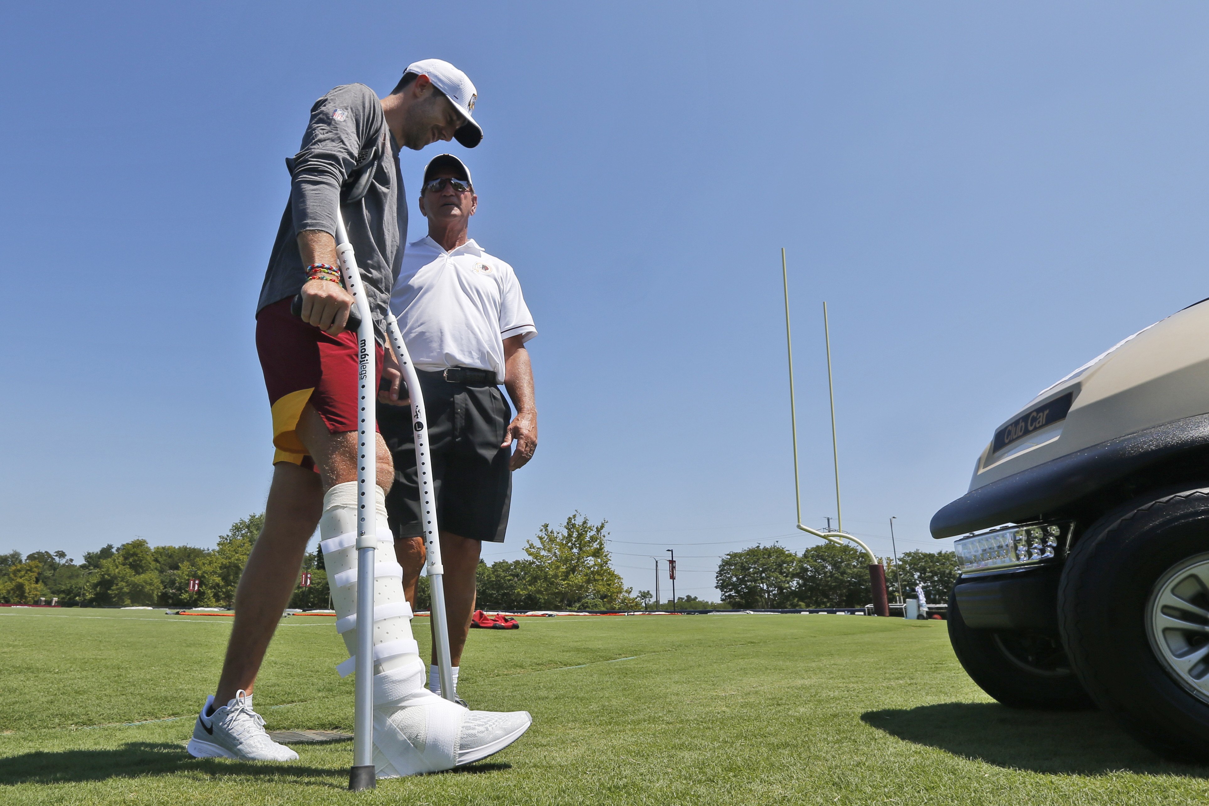 Ex-Utah star Alex Smith puts in the work at Washington minicamp over the  past week