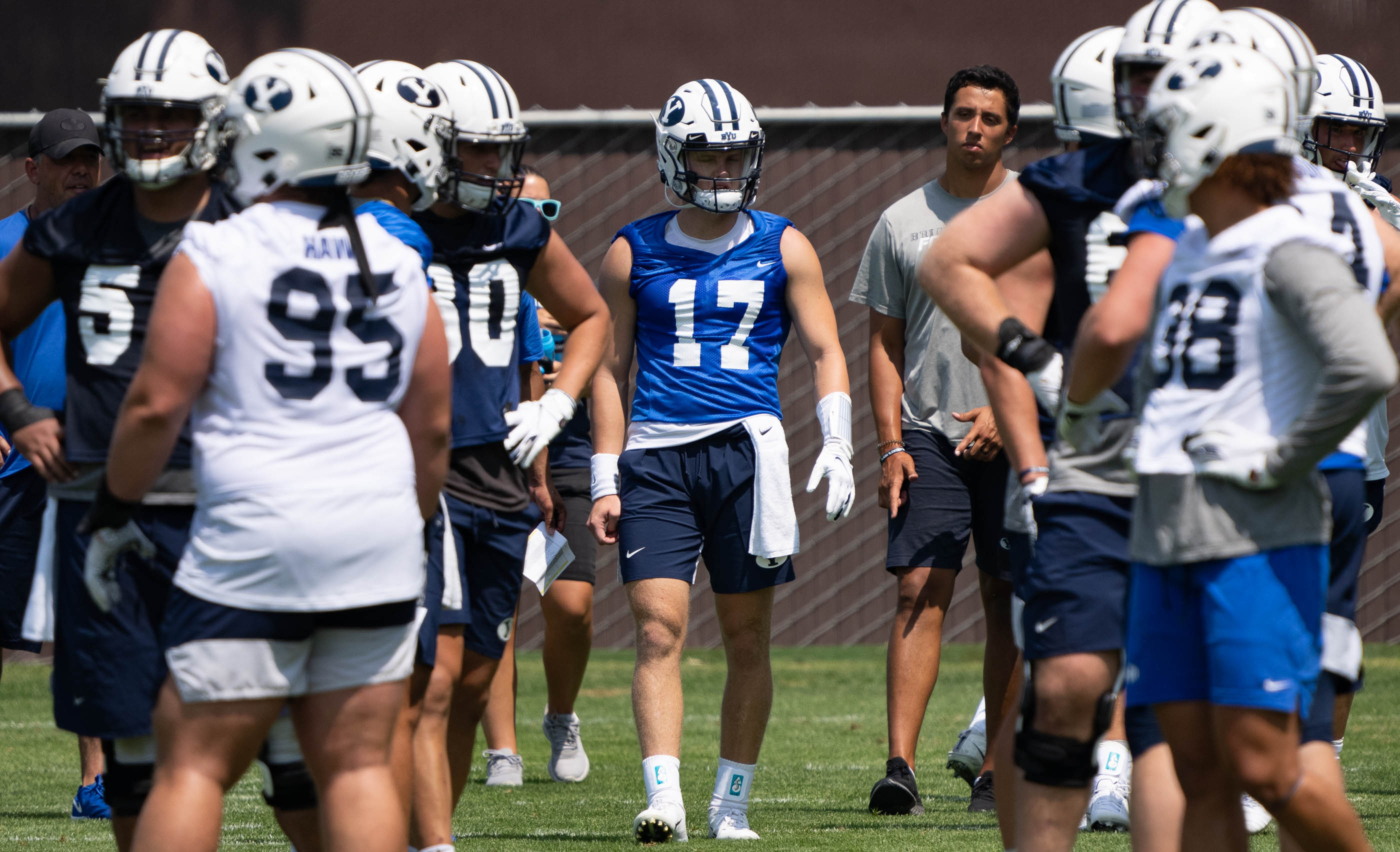 BYU Football - BYU left tackle Brady Christensen, quarterback Zach Wilson  and wide receiver Dax Milne received All-America recognition by Pro  Football Focus. It marks the first time since 2008 that three