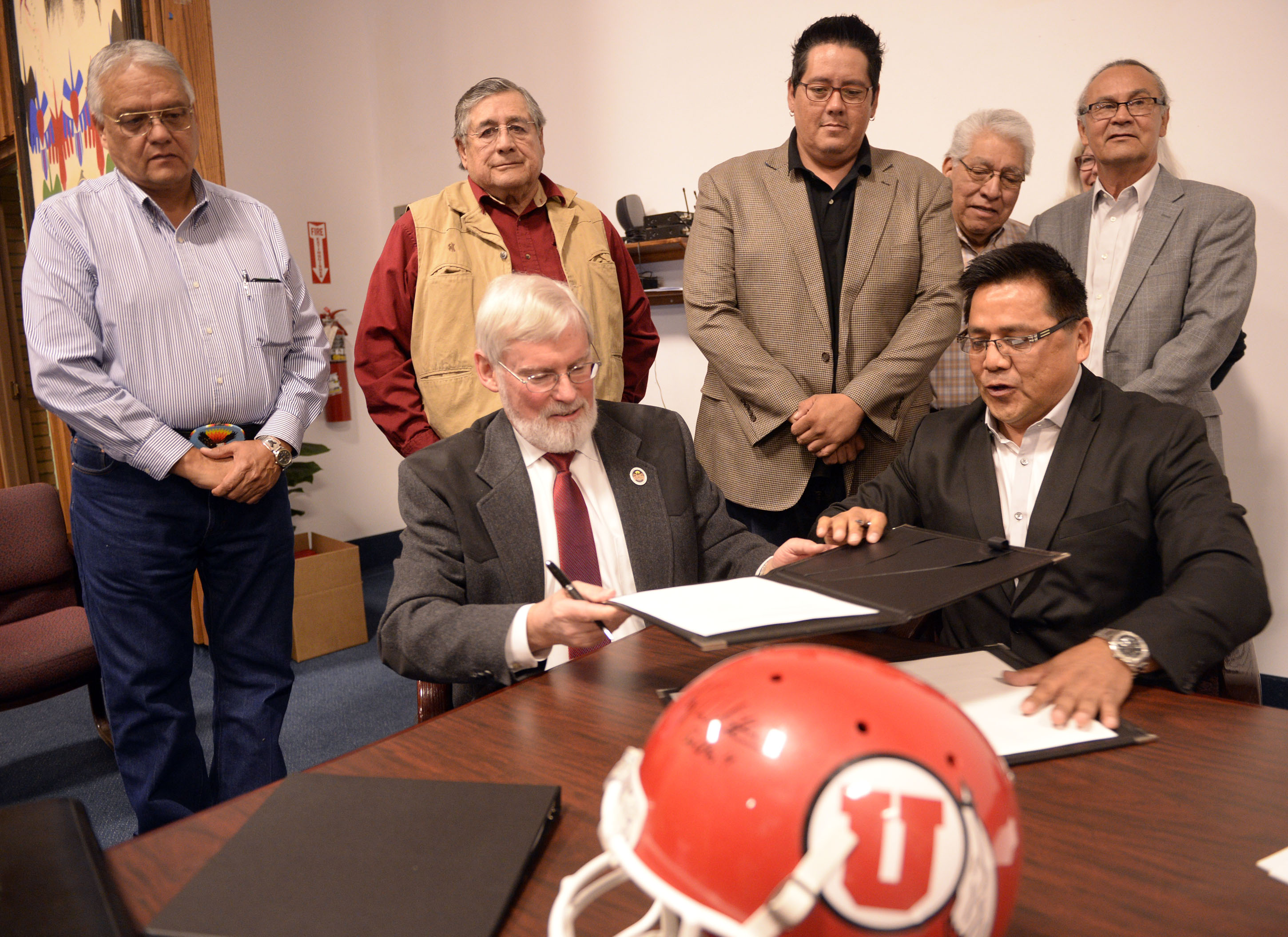 Utah tribe's leader removed from office over Redskins gifts