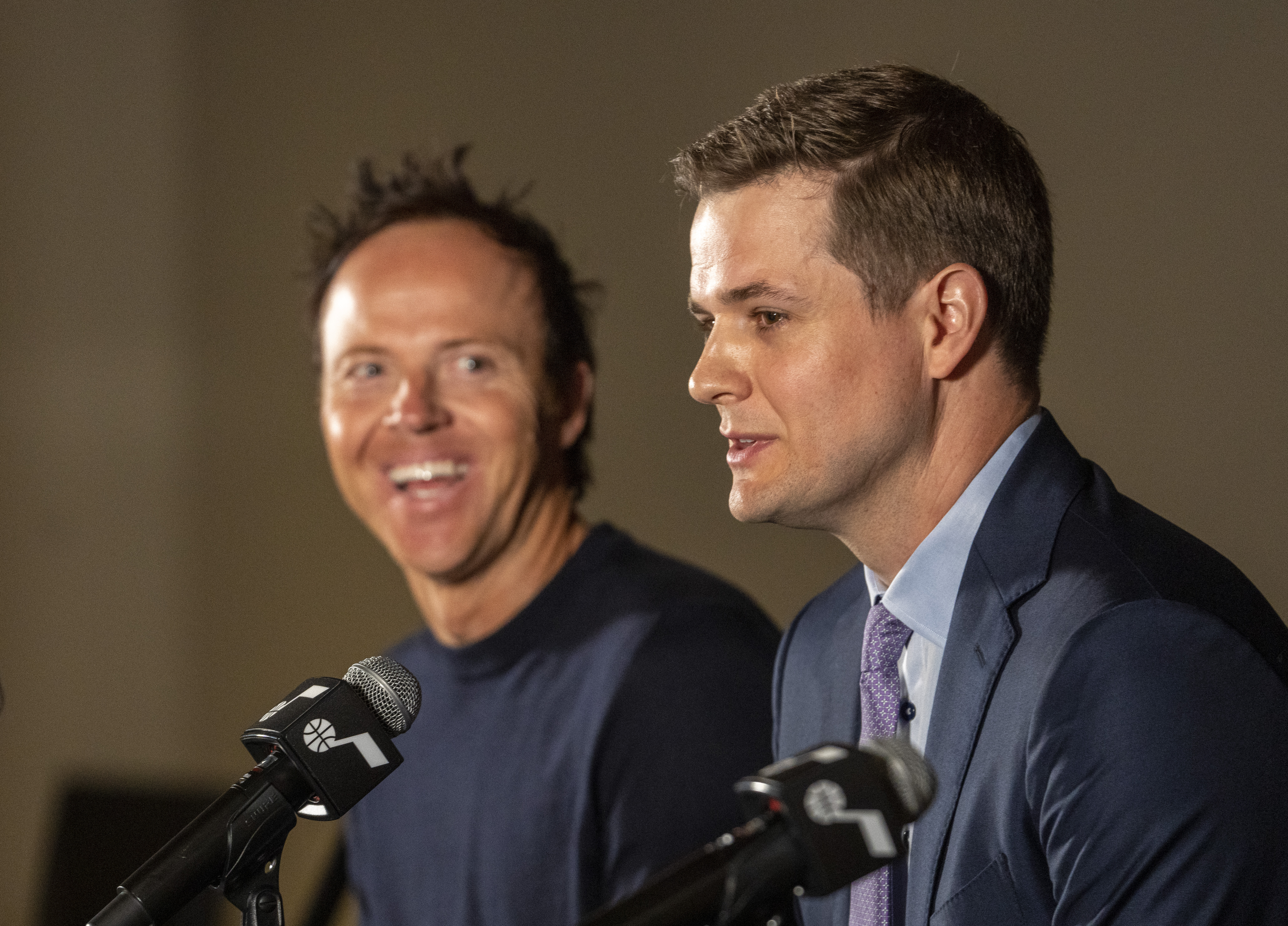 New Utah Jazz coach Will Hardy introduced as the successor to Quin Snyder,  says he trusts the front office's direction