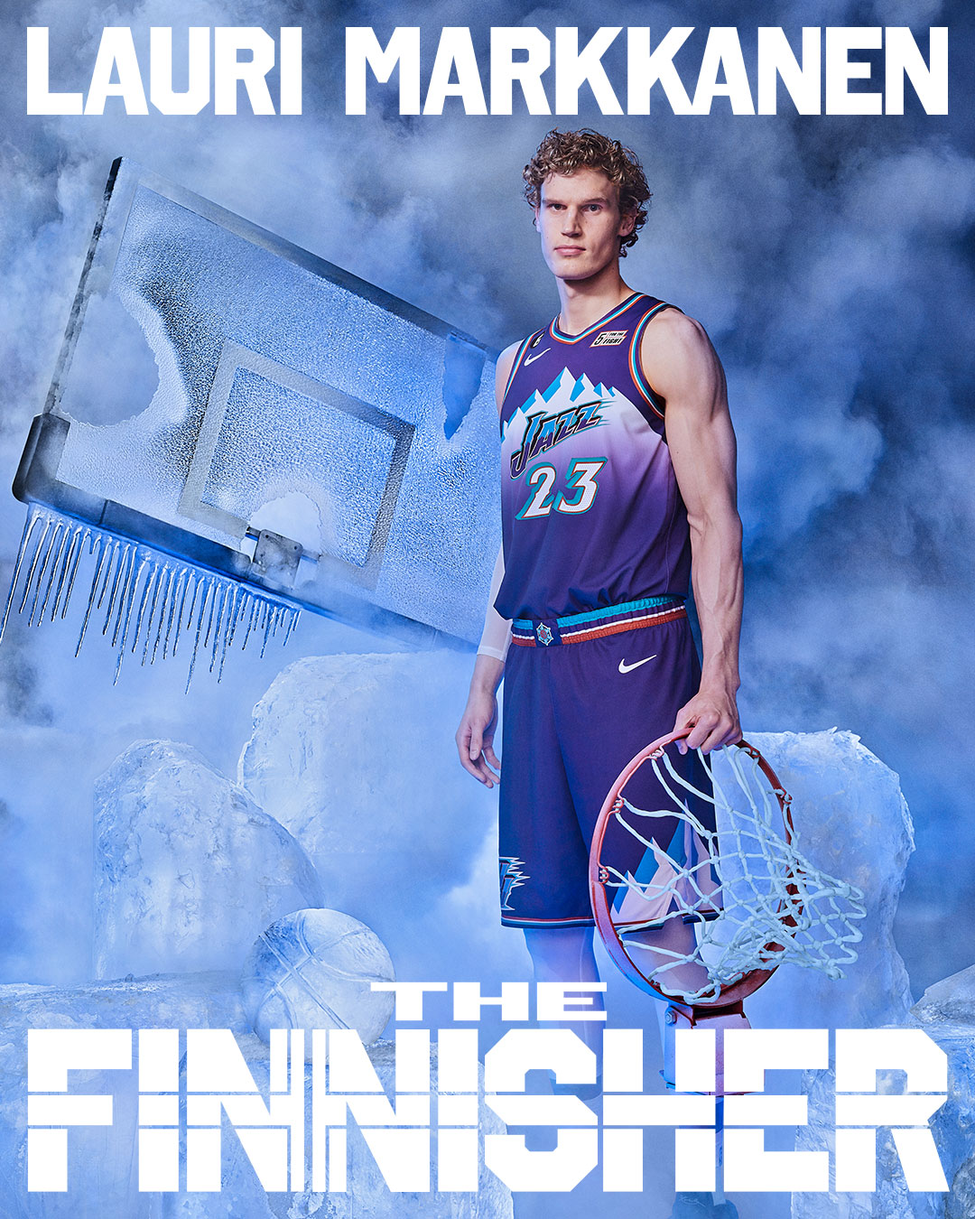 Utah Jazz make Lauri Markkanen posters for NBA All-Star campaign