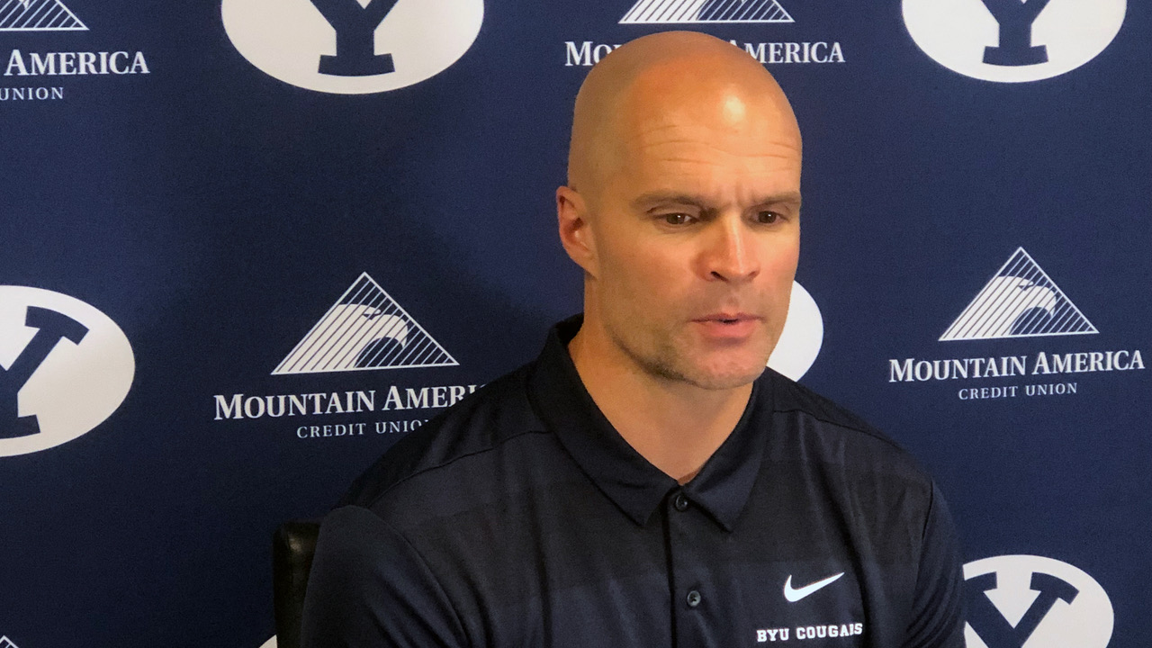 A week ago, Justin Anderson didn't know BYU football was hiring. Now he is  one of the program's most impactful voices