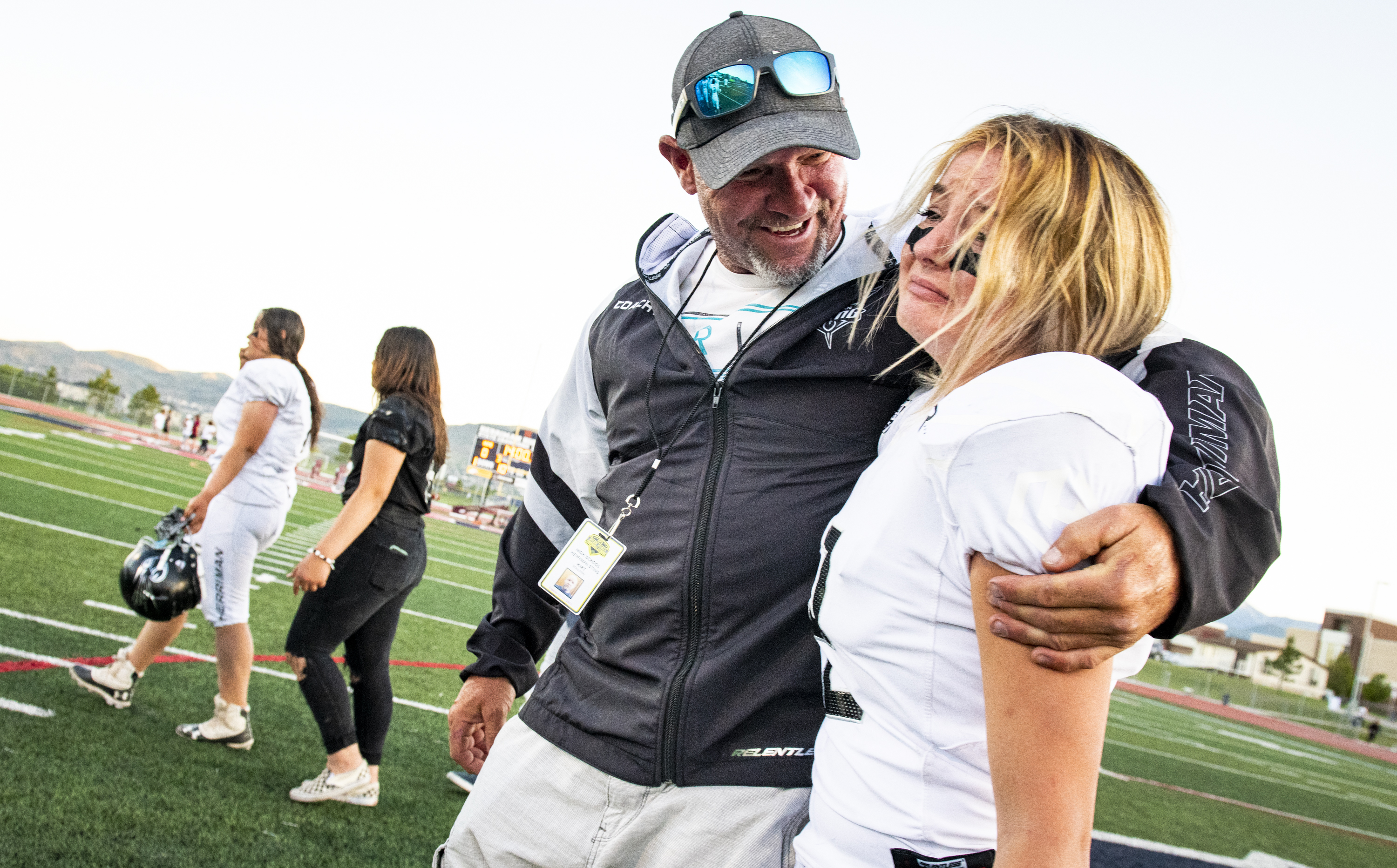 Here's what spirit, speed and grit looked like at championship games in the  Utah Girls Tackle Football League