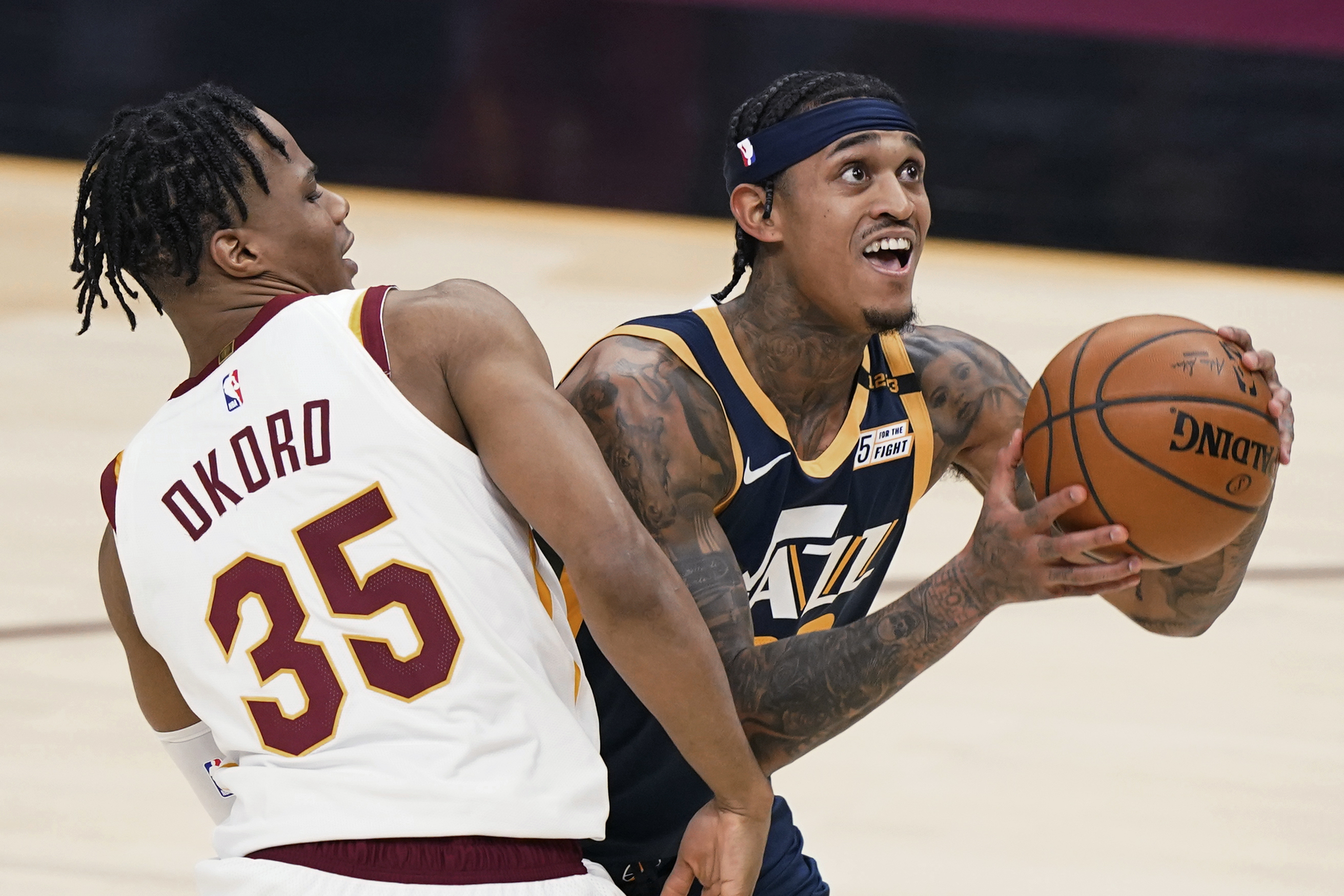 Georges Niang, Jordan Clarkson, Miye Oni give Utah Jazz some breathing room in blowout win in Cleveland