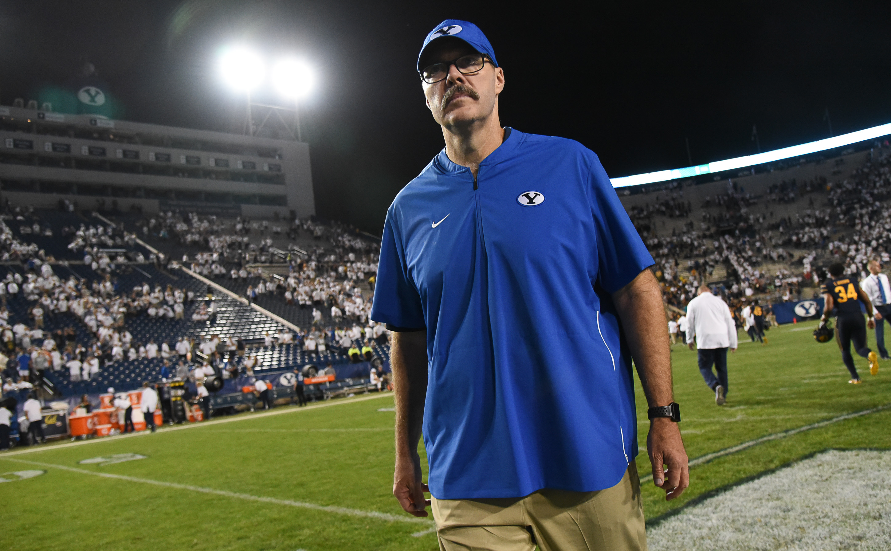 BYU offensive coordinator Jeff Grimes is headed to Baylor
