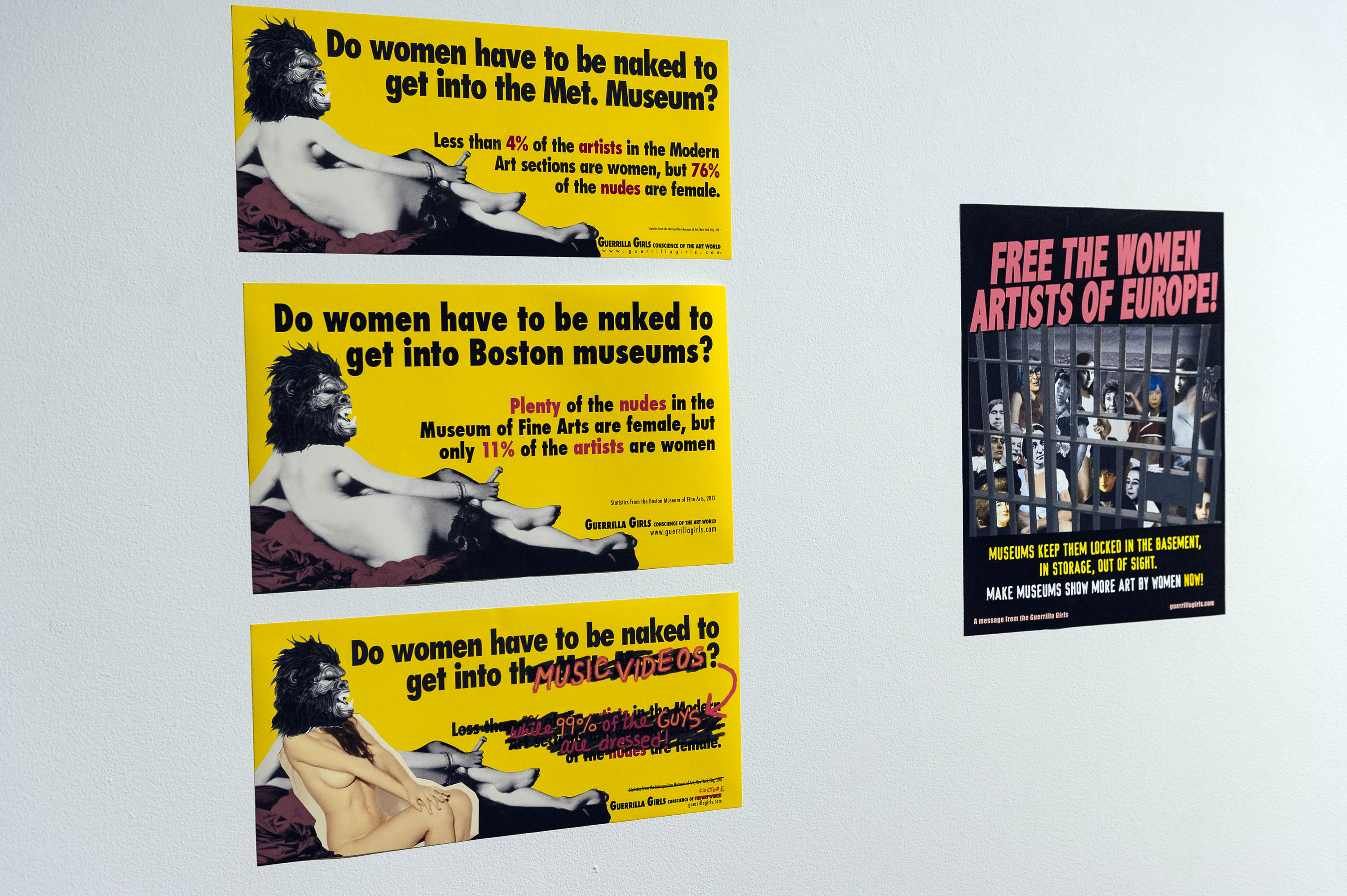 Guerrilla Girls protest art on display in Salt Lake City