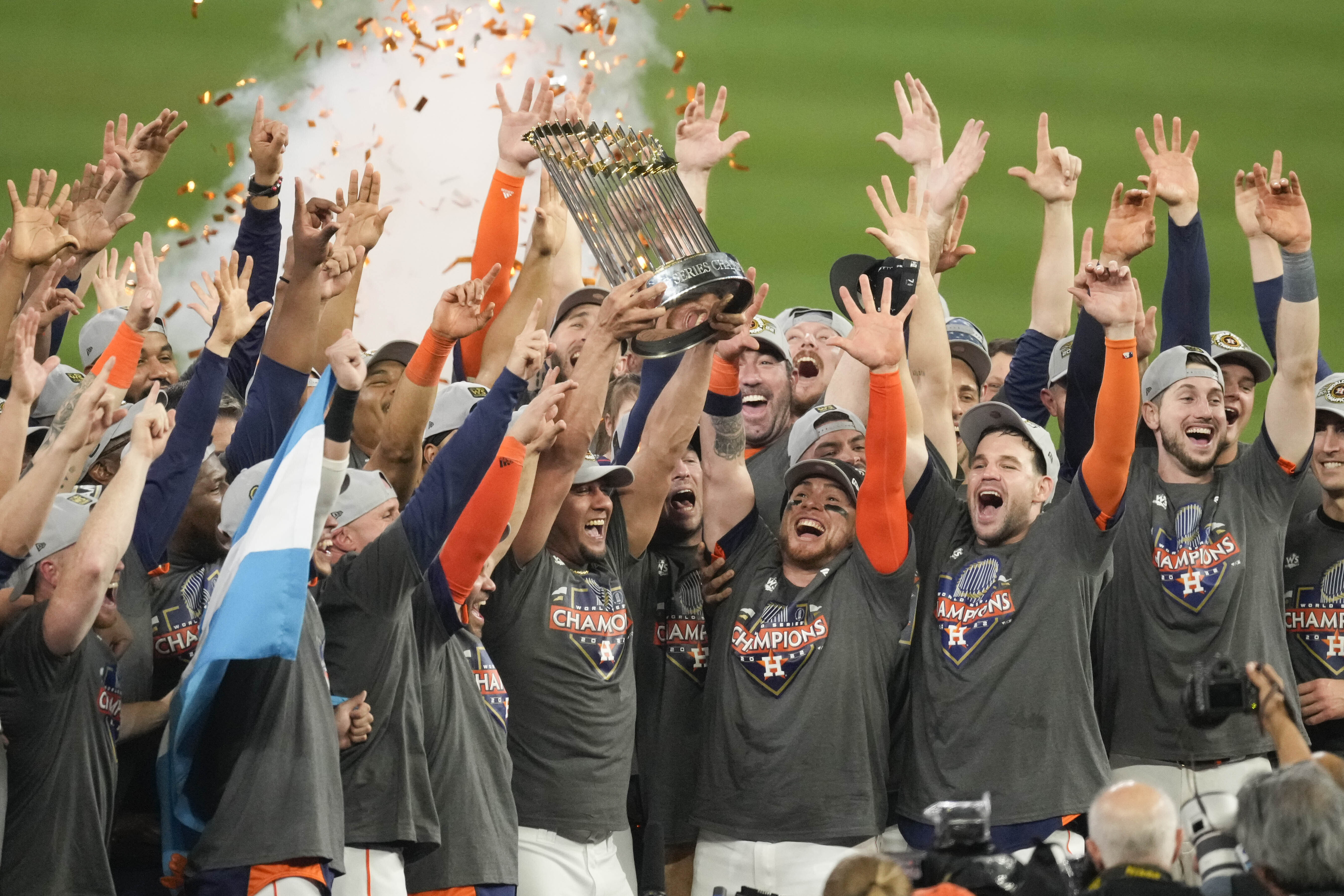 2022 World Series Champions Houston Astros Win trophy shirt