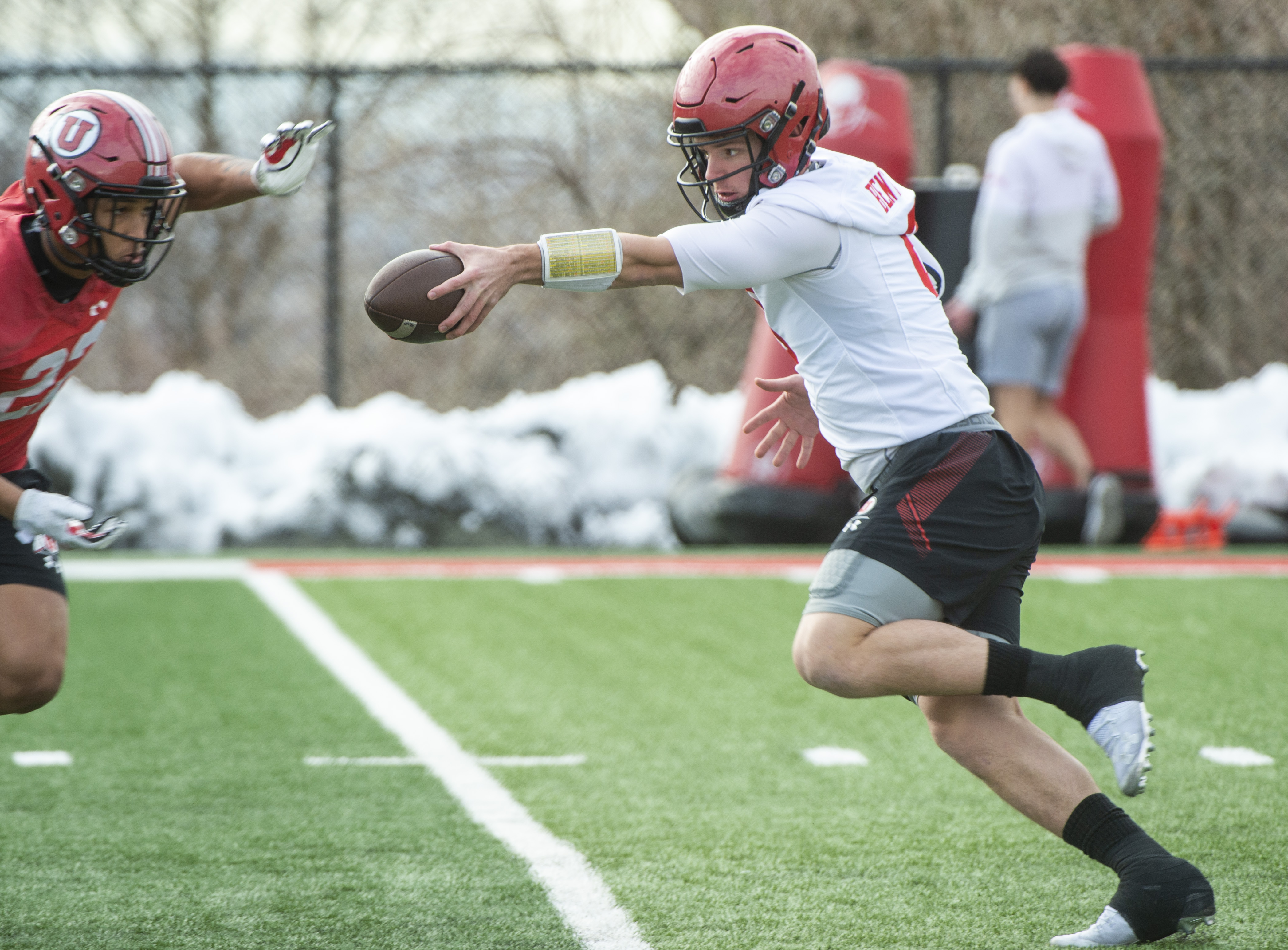 Britain Covey, Utah football's 'old man,' is prepared to wait out